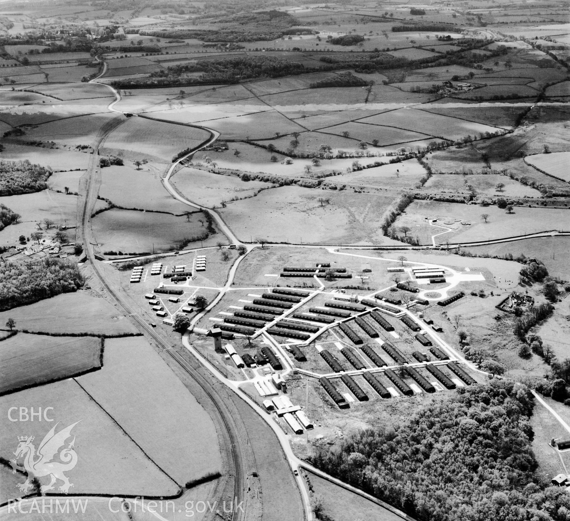 View of Rhyd-Lafar military hospital