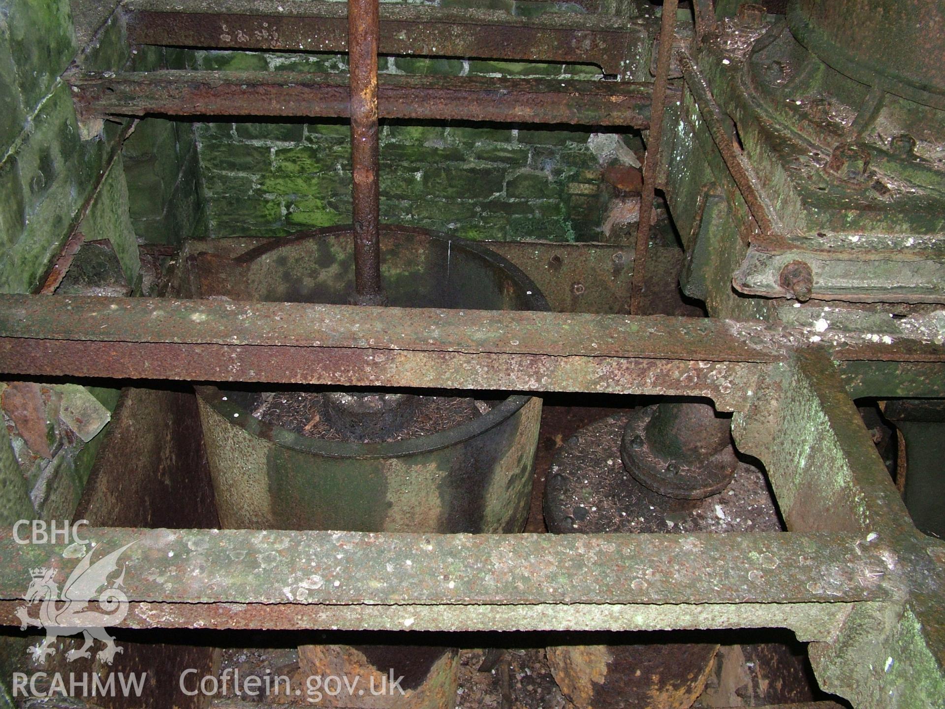 Engine house machinery.