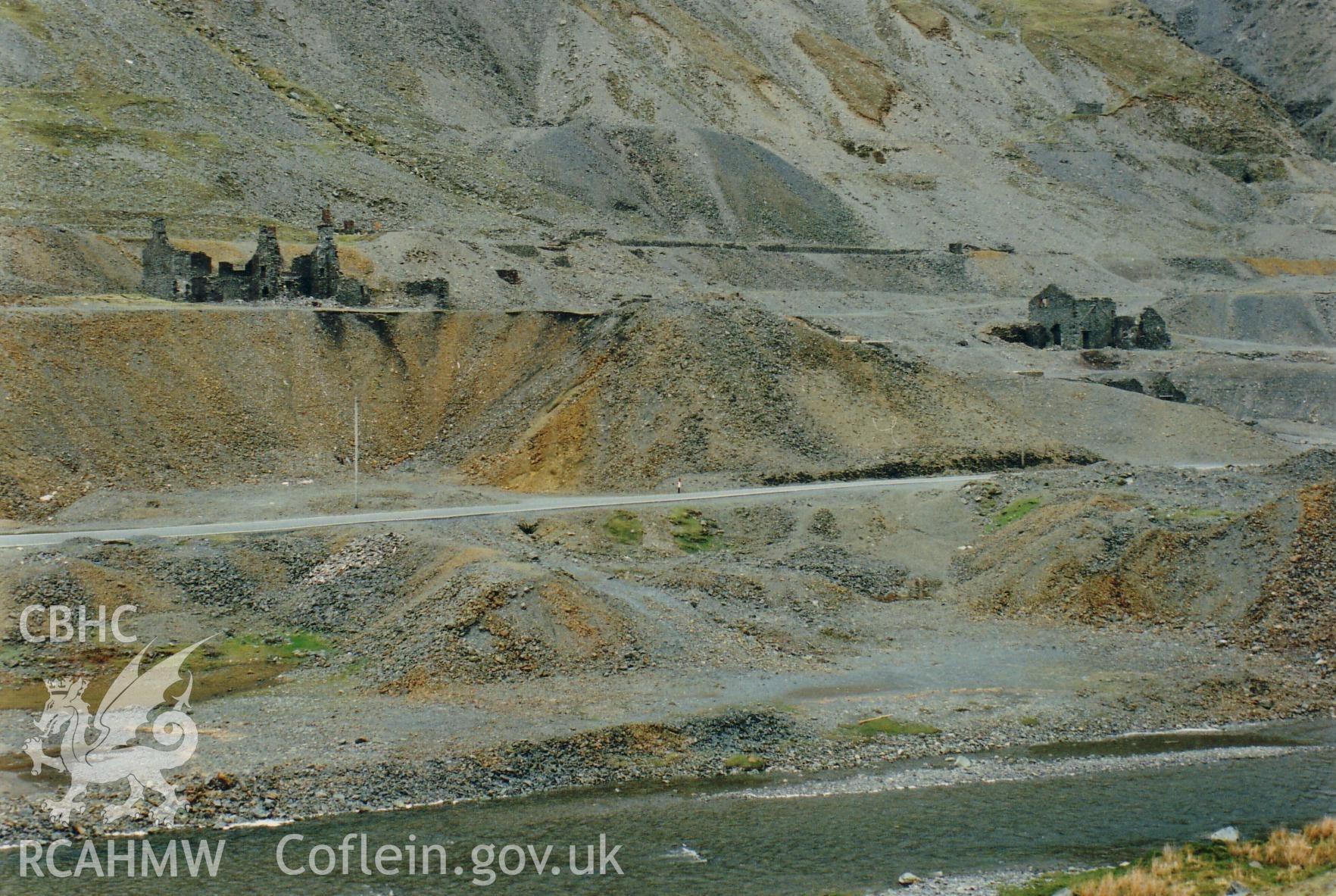 View of office and smithy from opposite valley side