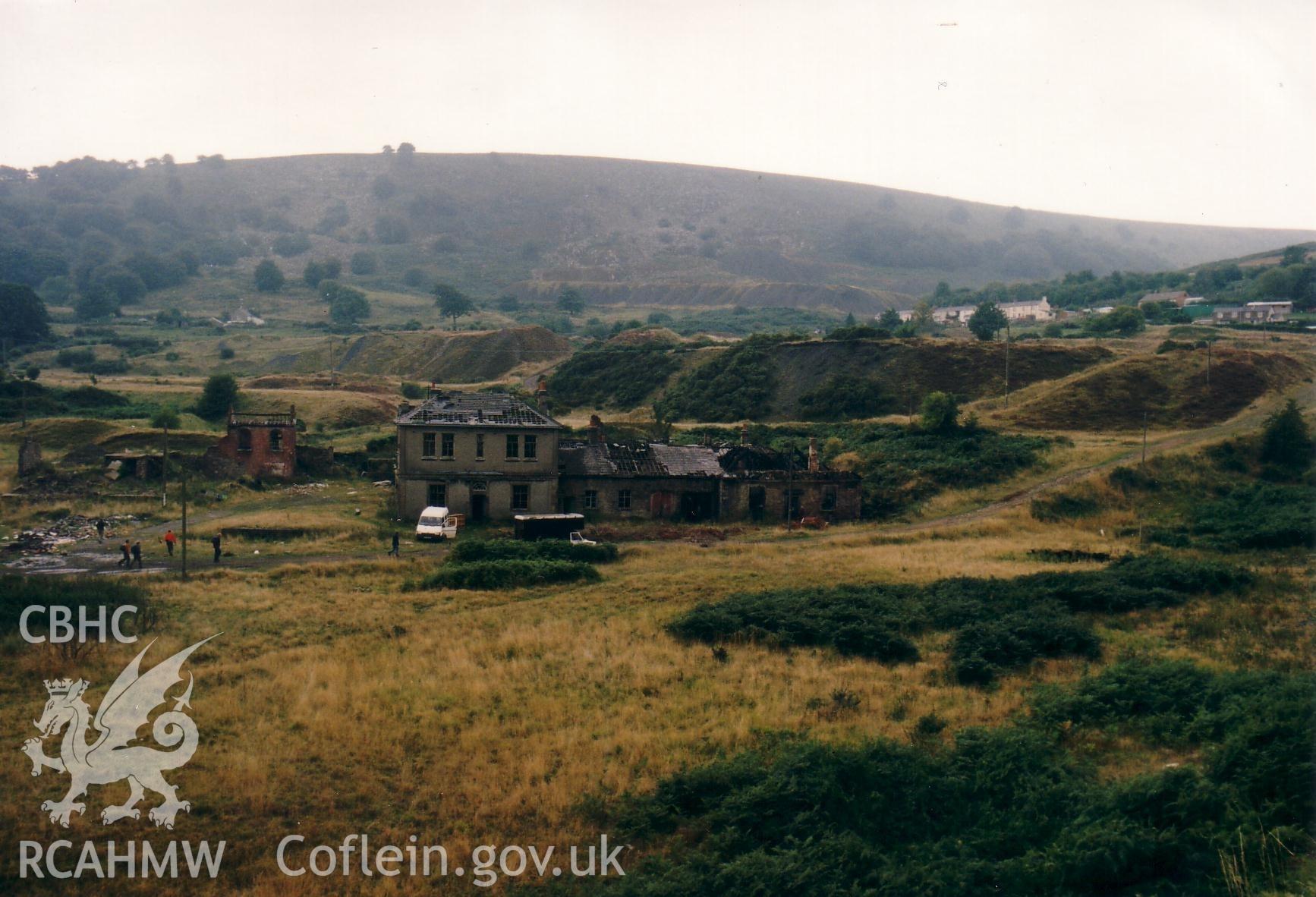 British Ironworks Colliery offices and workshops.