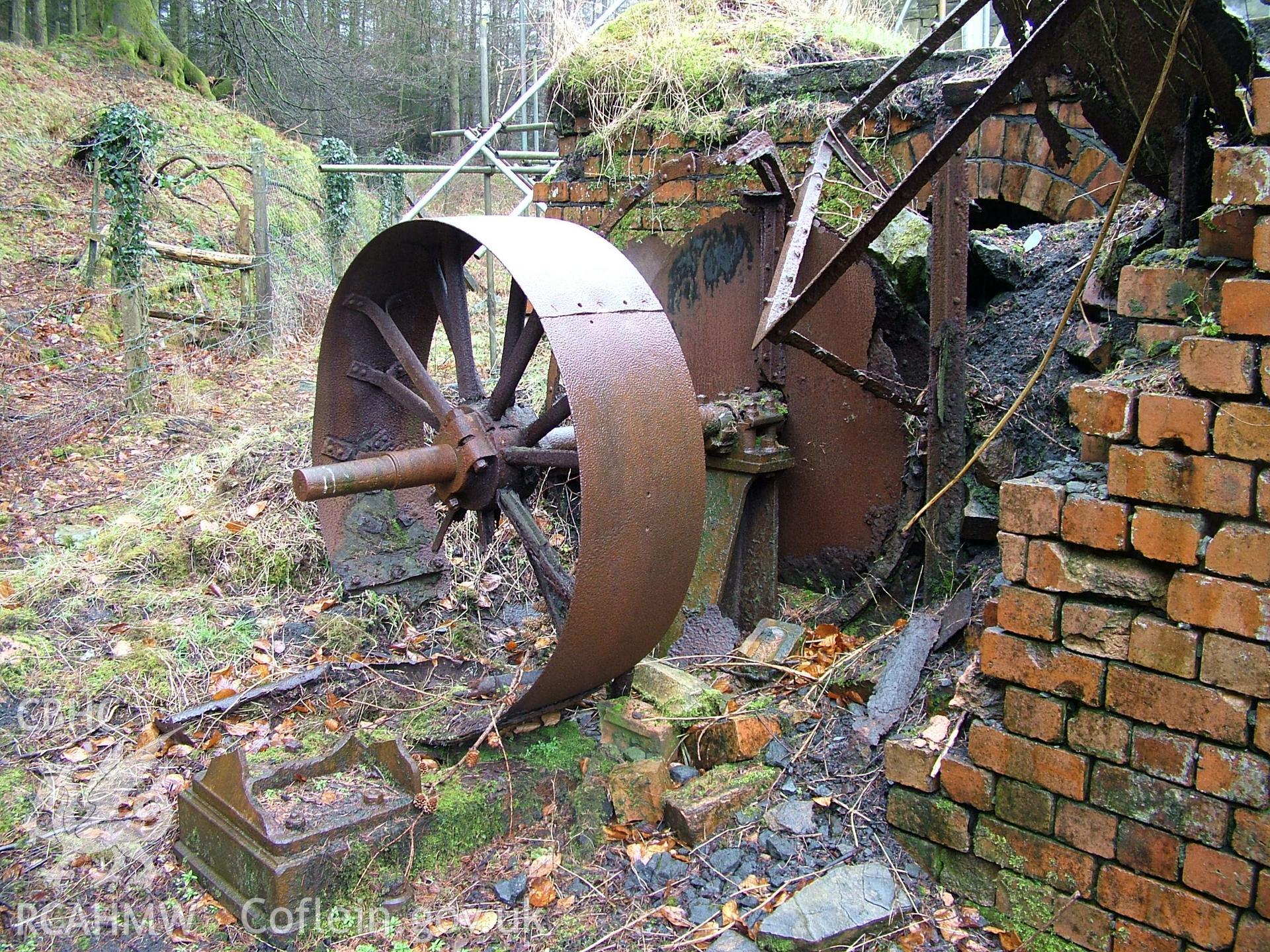 Engine house machinery.