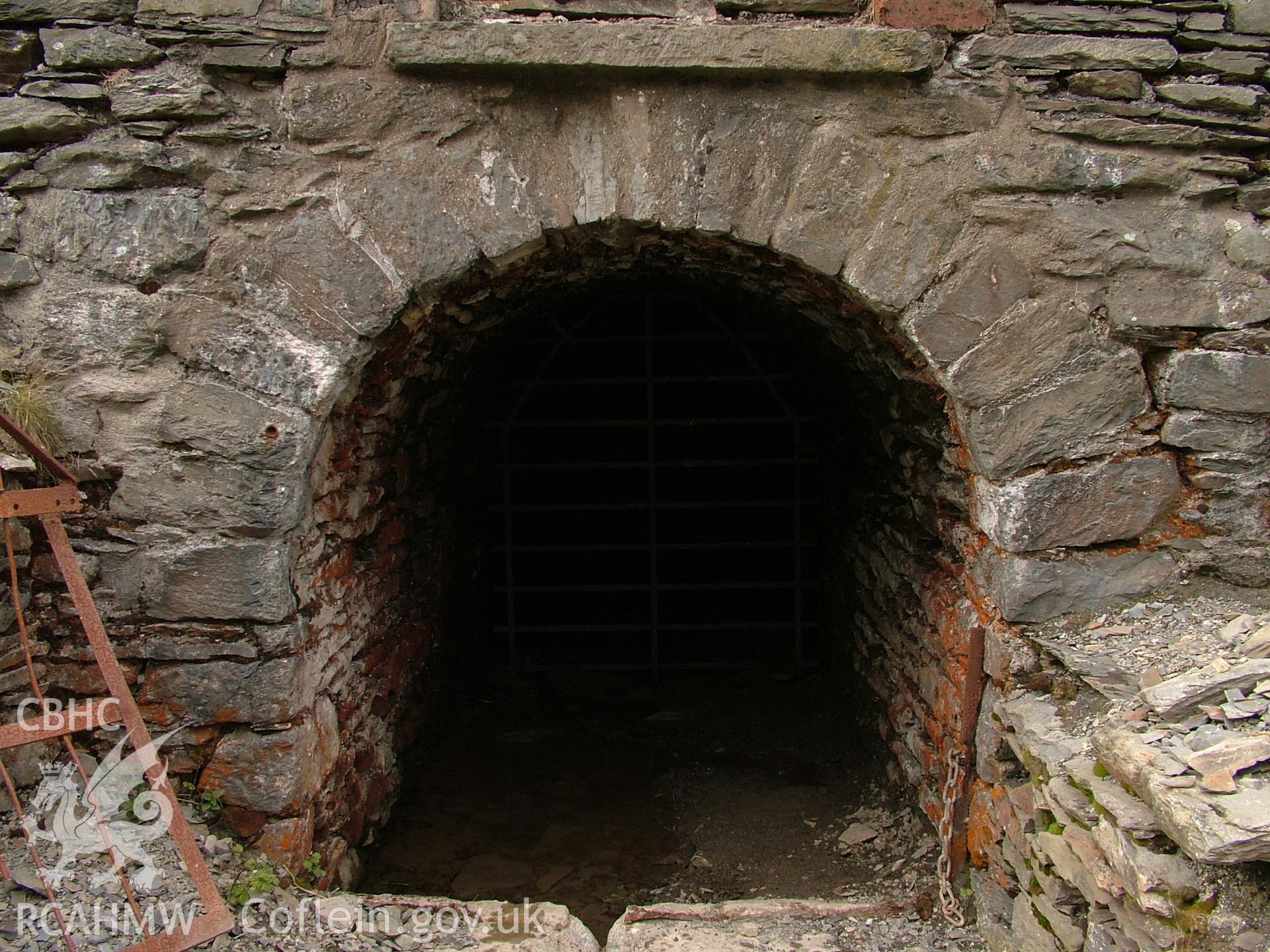 Entrance to Level Fawr