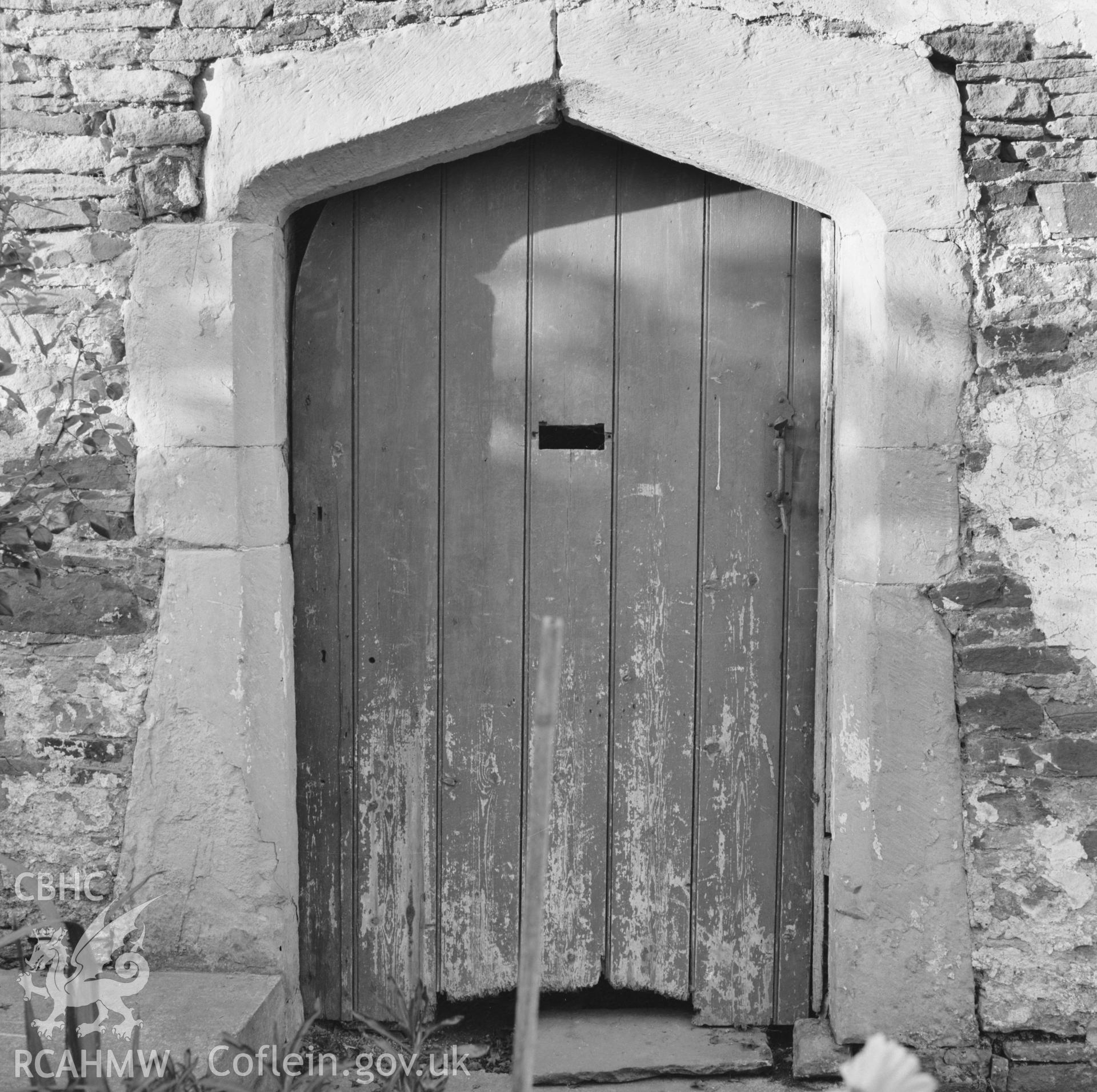 Digital copy of a black and white negative showing Tyle Coch, Bettws, taken 27th November 1965.