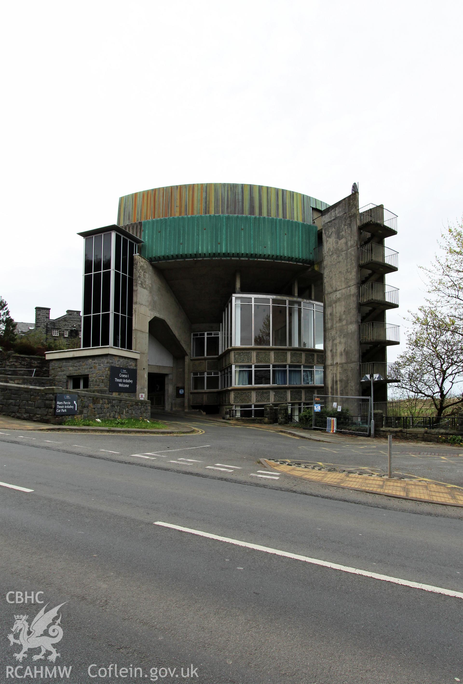 Theatr Ardudwy, Harlech, exterior from north-east