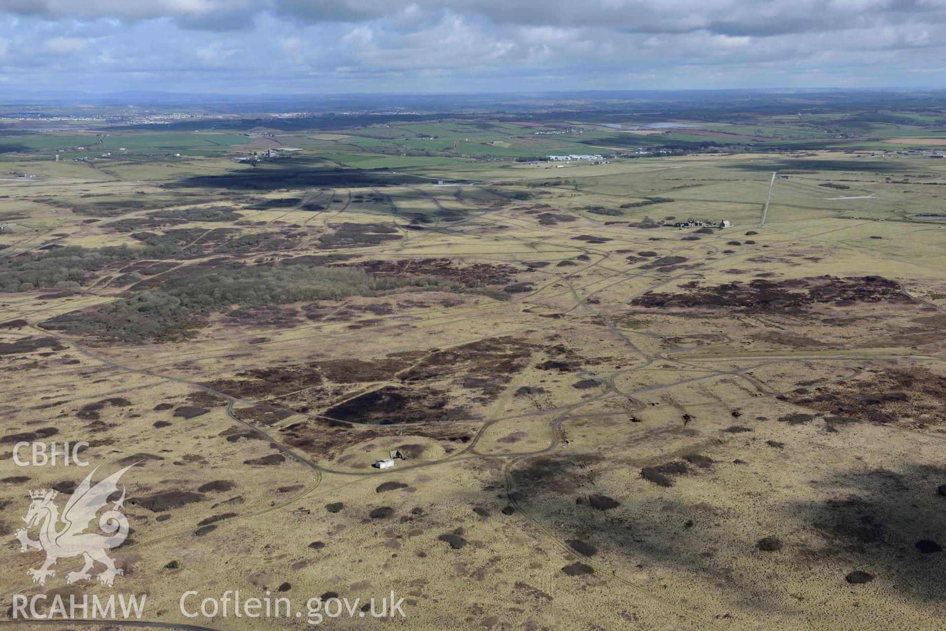 Castlemartin Training Area. Baseline aerial reconnaissance survey for the CHERISH Project. ? Crown: CHERISH PROJECT 2018. Produced with EU funds through the Ireland Wales Co-operation Programme 2014-2020. All material made freely available through the Open Government Licence.