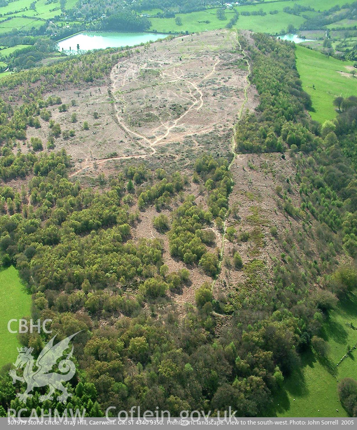 View of Gray Hill, taken by John Sorrell, 2005.