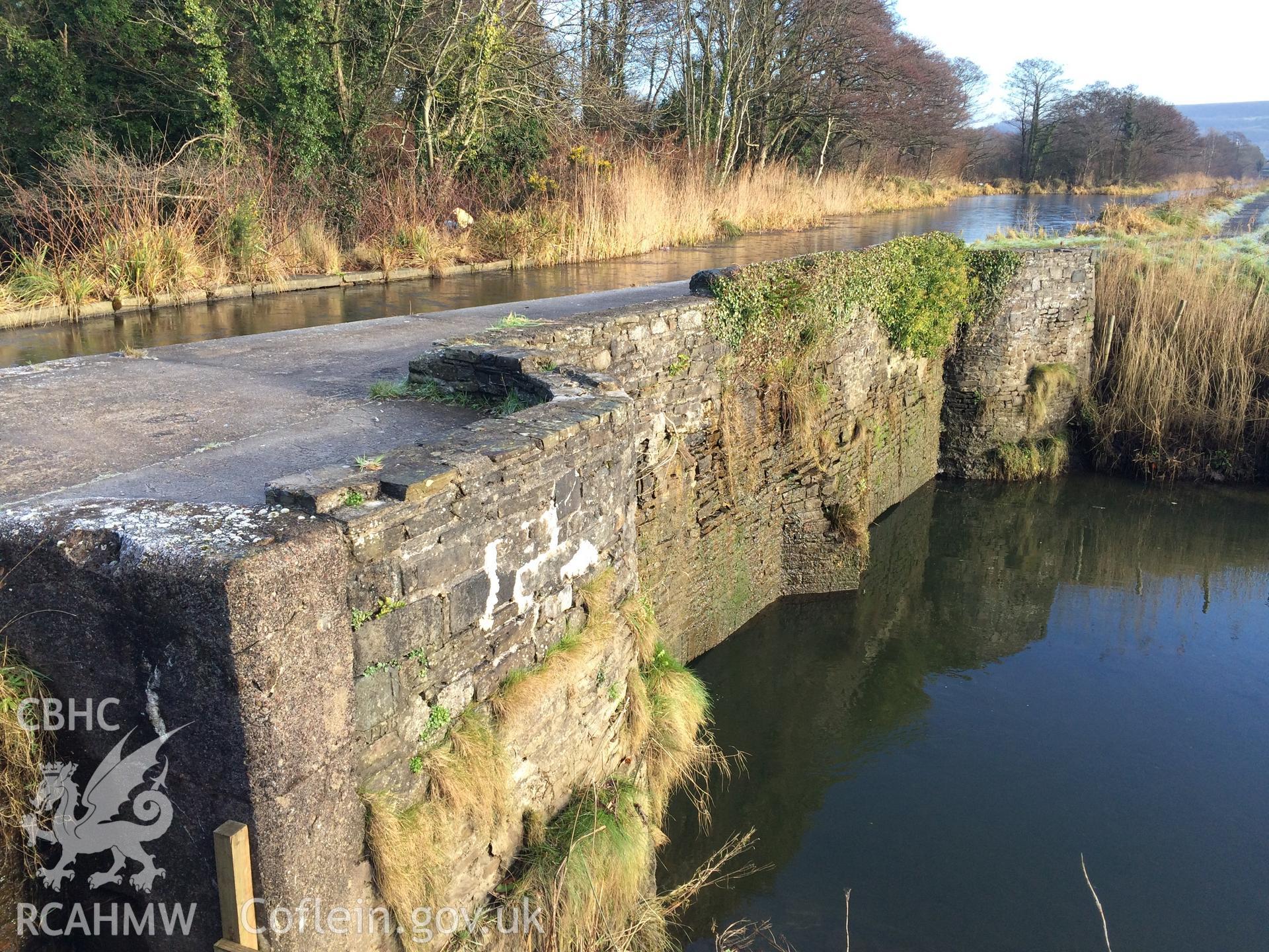 Photo showing Neath Abbey Aqueduct, taken by Paul R. Davis, December 2017.