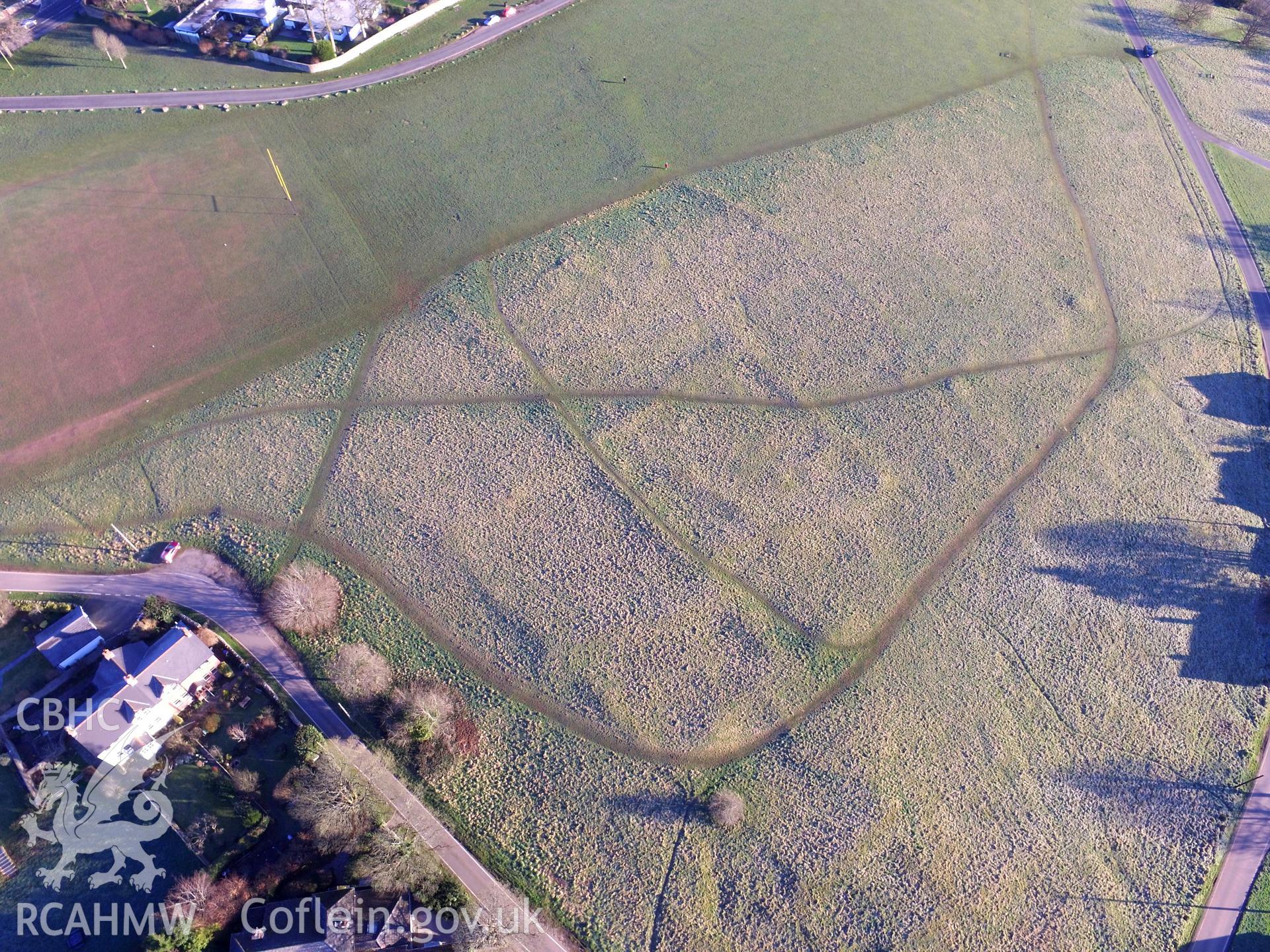 Photo showing Dinas Powys Common, taken by Paul R. Davis, February 2018.