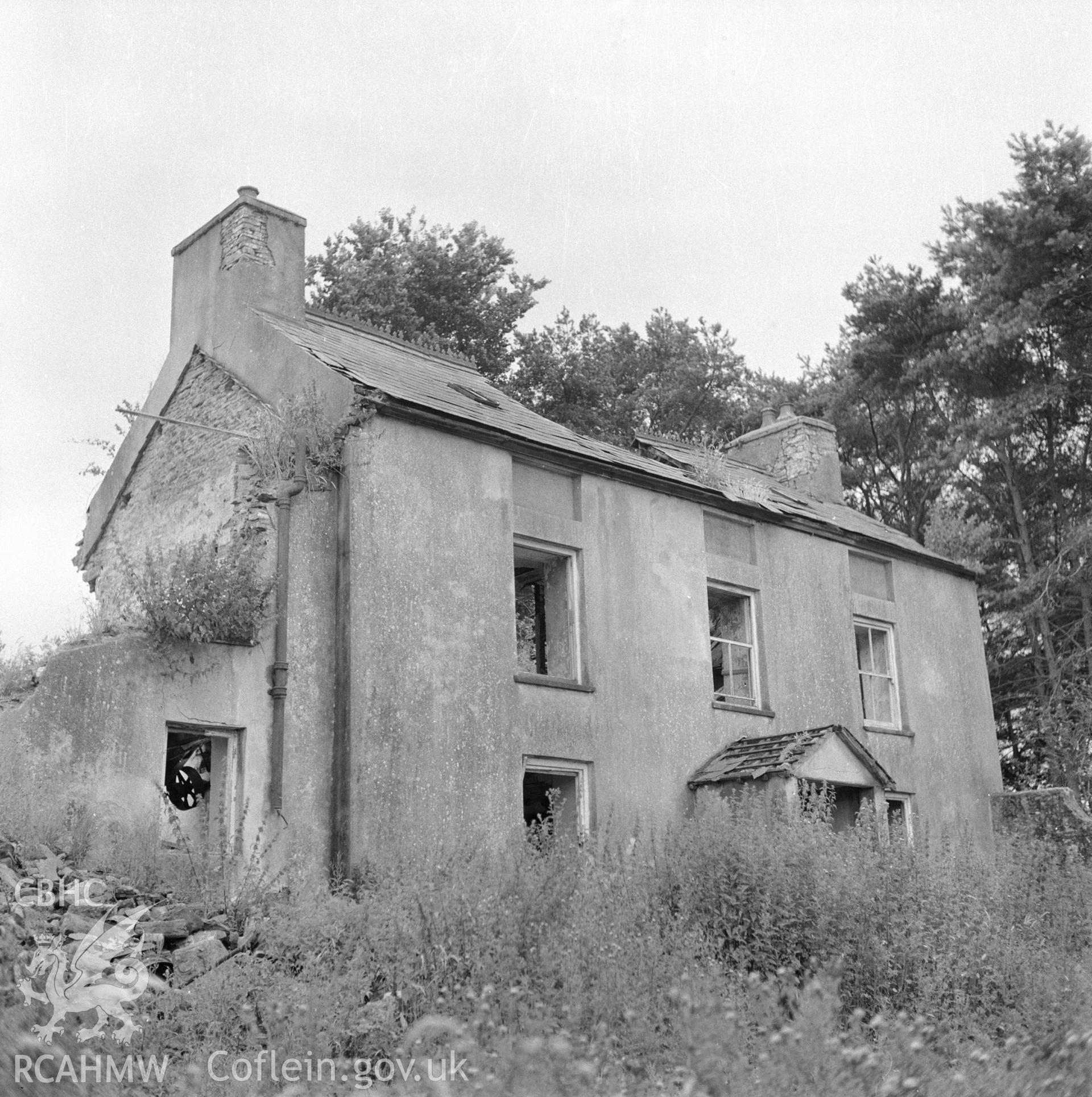 Digital copy of a view of Ynys Tawelog, c.1972.