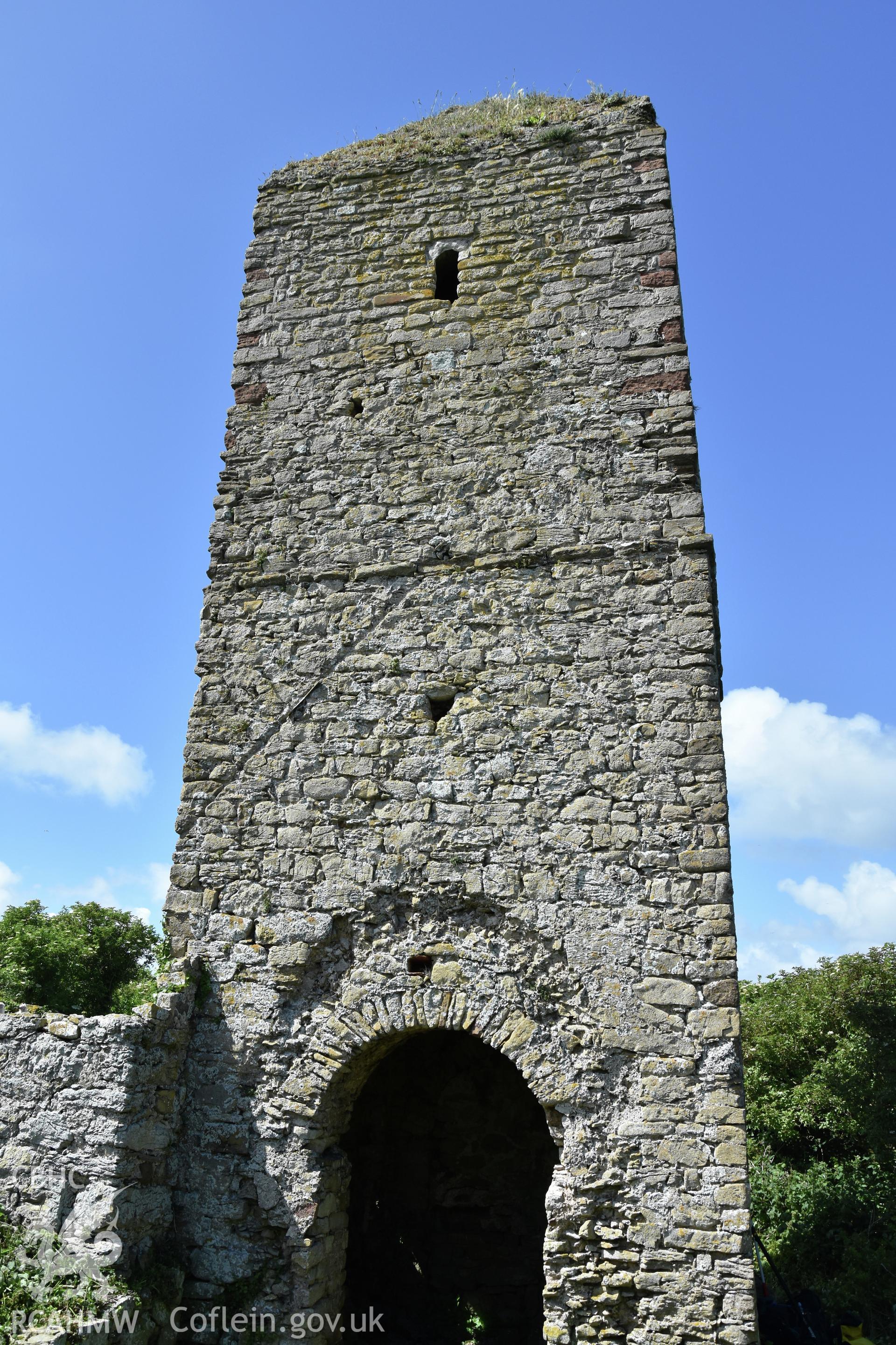 Investigator's photographic survey of the church on Puffin Island/Ynys Seiriol for the CHERISH Project. ? Crown: CHERISH PROJECT 2018. Produced with EU funds through the Ireland Wales Co-operation Programme 2014-2020. All material made freely available through the Open Government Licence.