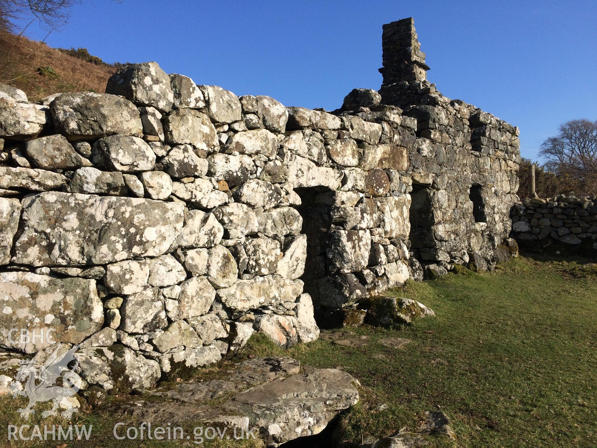 Photo showing view of Ffynnon Gybi, taken by Paul R. Davis, February 2018.