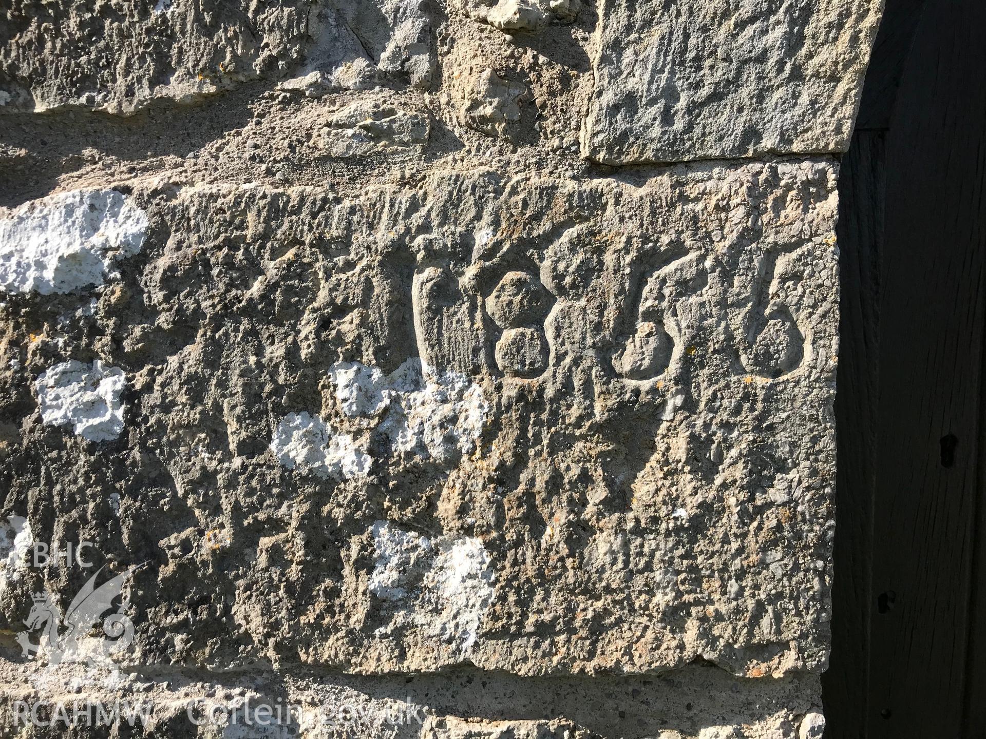 Colour photo showing view of St. Michaels Church, Llanfihangel Din Sylwy, taken by Paul R. Davis, 2018.