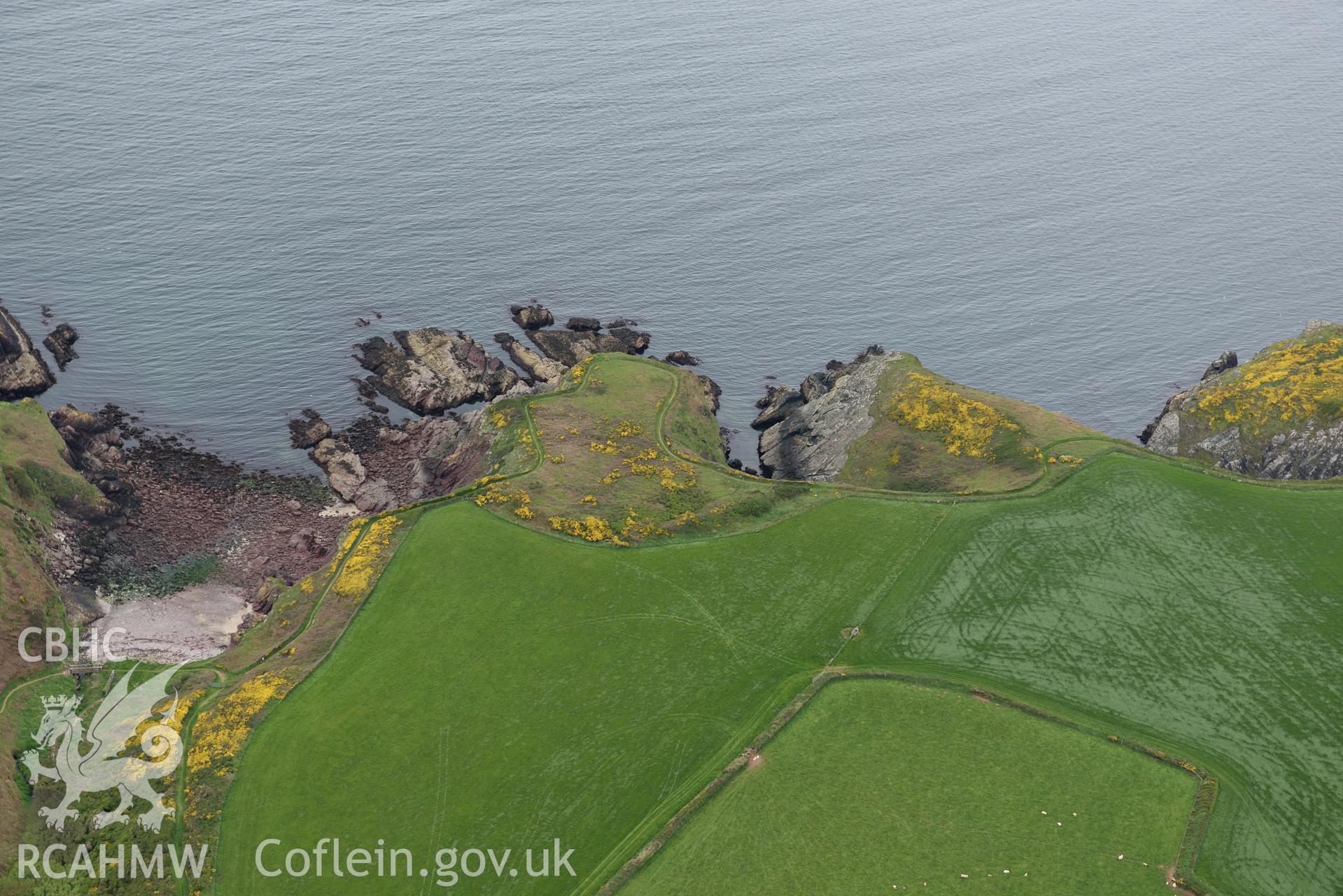 Mill Haven Rath. Baseline aerial reconnaissance survey for the CHERISH Project. ? Crown: CHERISH PROJECT 2017. Produced with EU funds through the Ireland Wales Co-operation Programme 2014-2020. All material made freely available through the Open Government Licence.