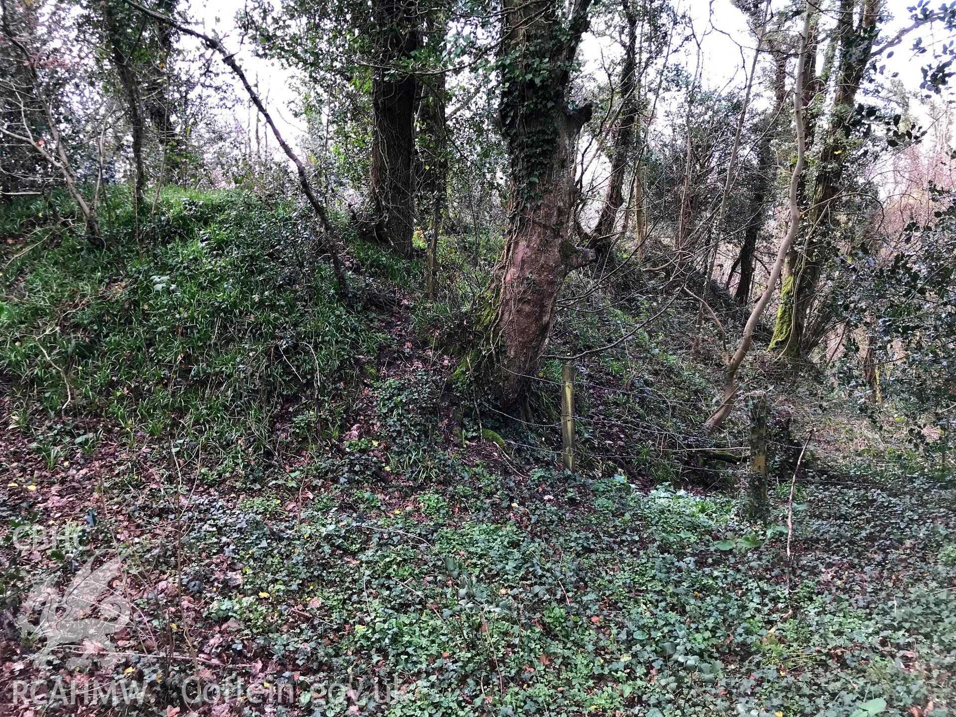 Digital colour photograph of the abandoned Plas Baglan, Baglan, south of Neath, taken by Paul R. Davis on 10th March 2019.