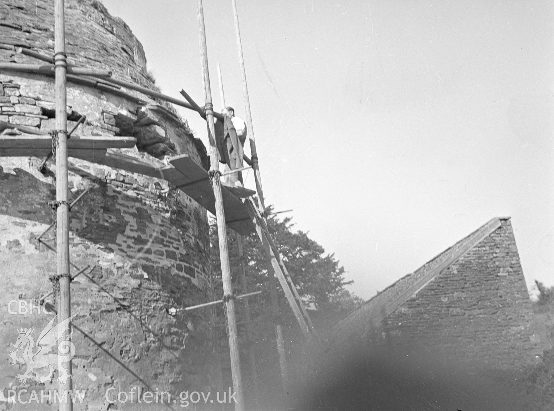 Digital copy of a nitrate negative showing Hygga Dovecot.