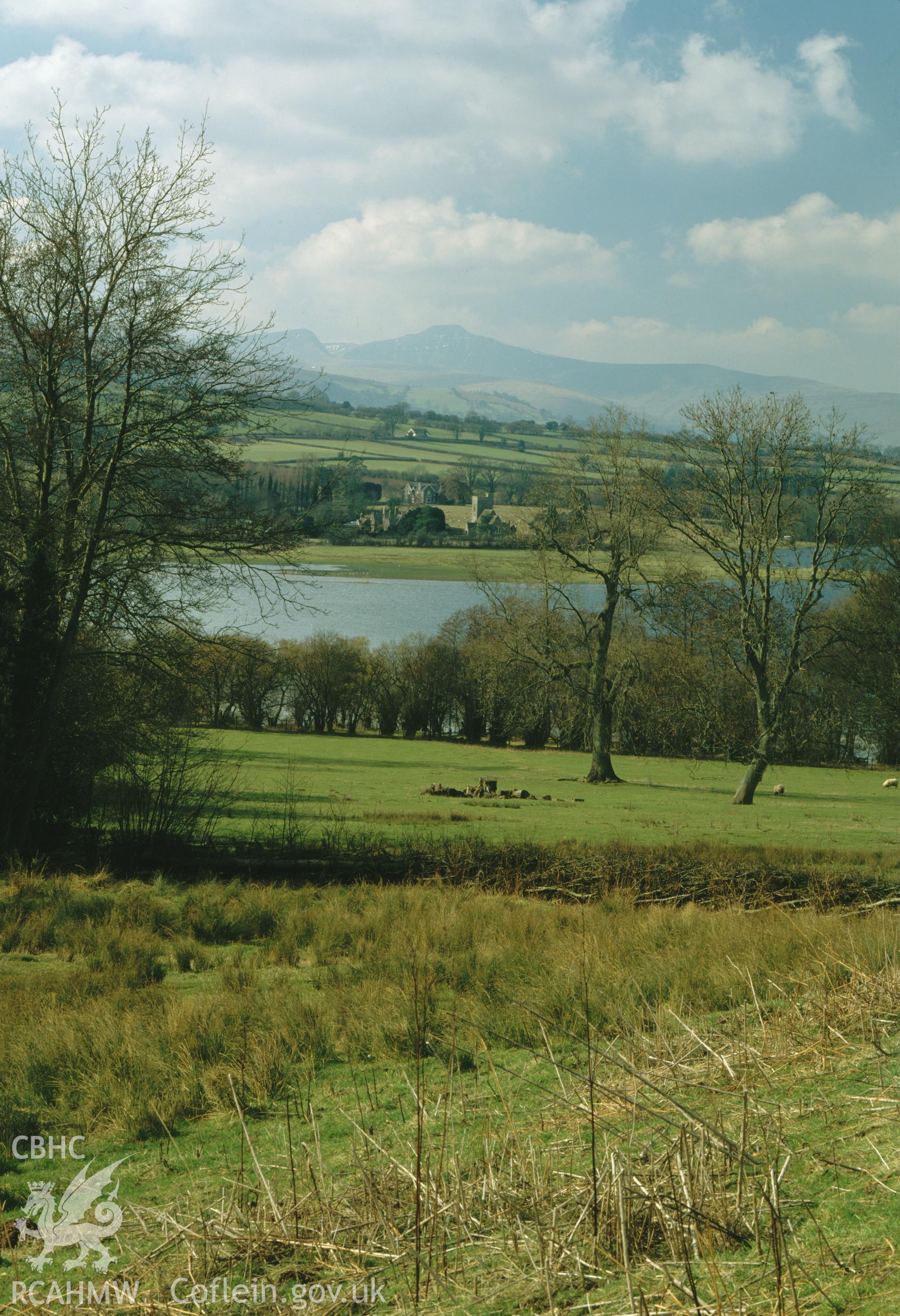 Digital copy of a colour negative relating to Llangasty Tal y Llyn.