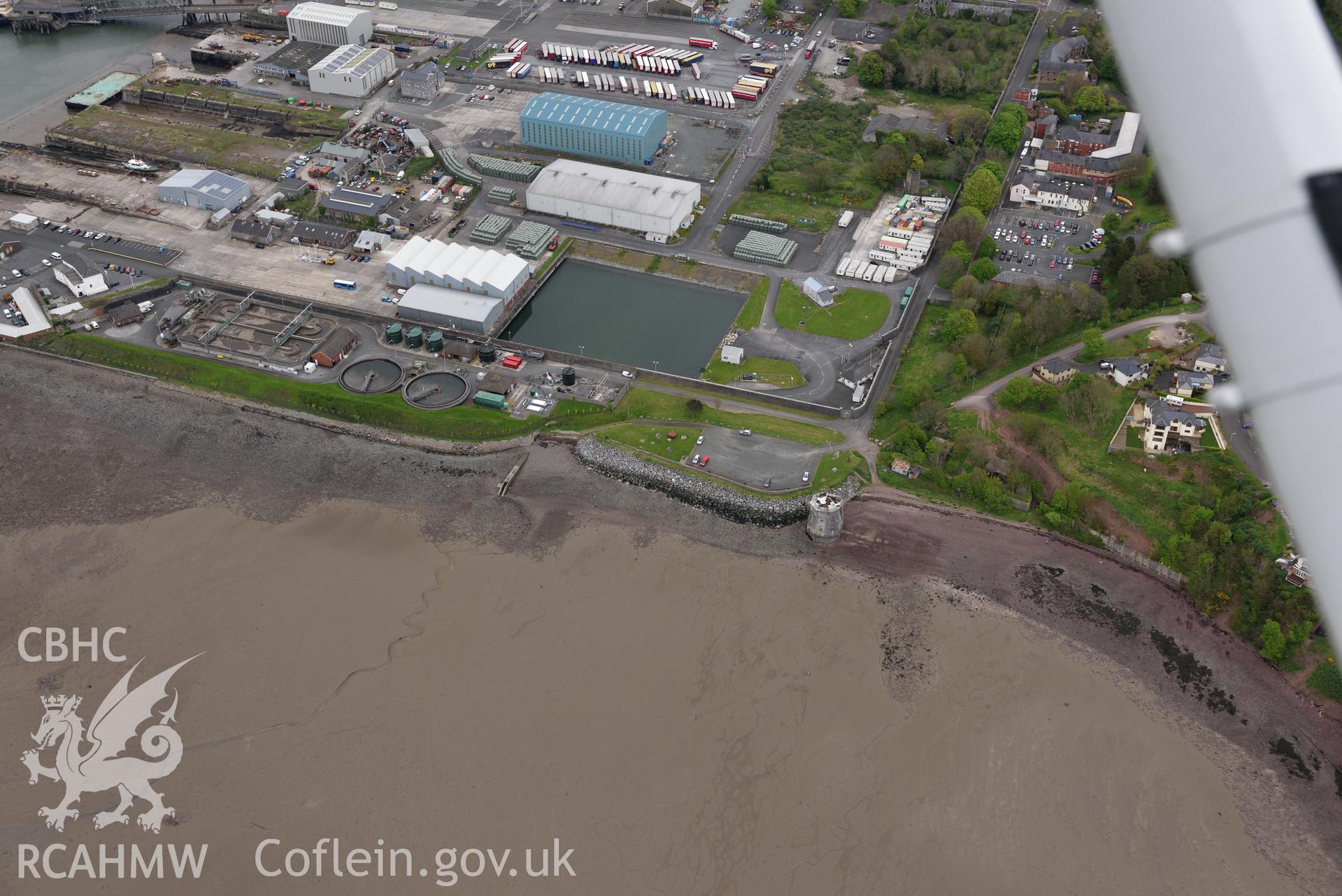 American war of Independence Redan, Neyland. Baseline aerial reconnaissance survey for the CHERISH Project. ? Crown: CHERISH PROJECT 2017. Produced with EU funds through the Ireland Wales Co-operation Programme 2014-2020. All material made freely available through the Open Government Licence.