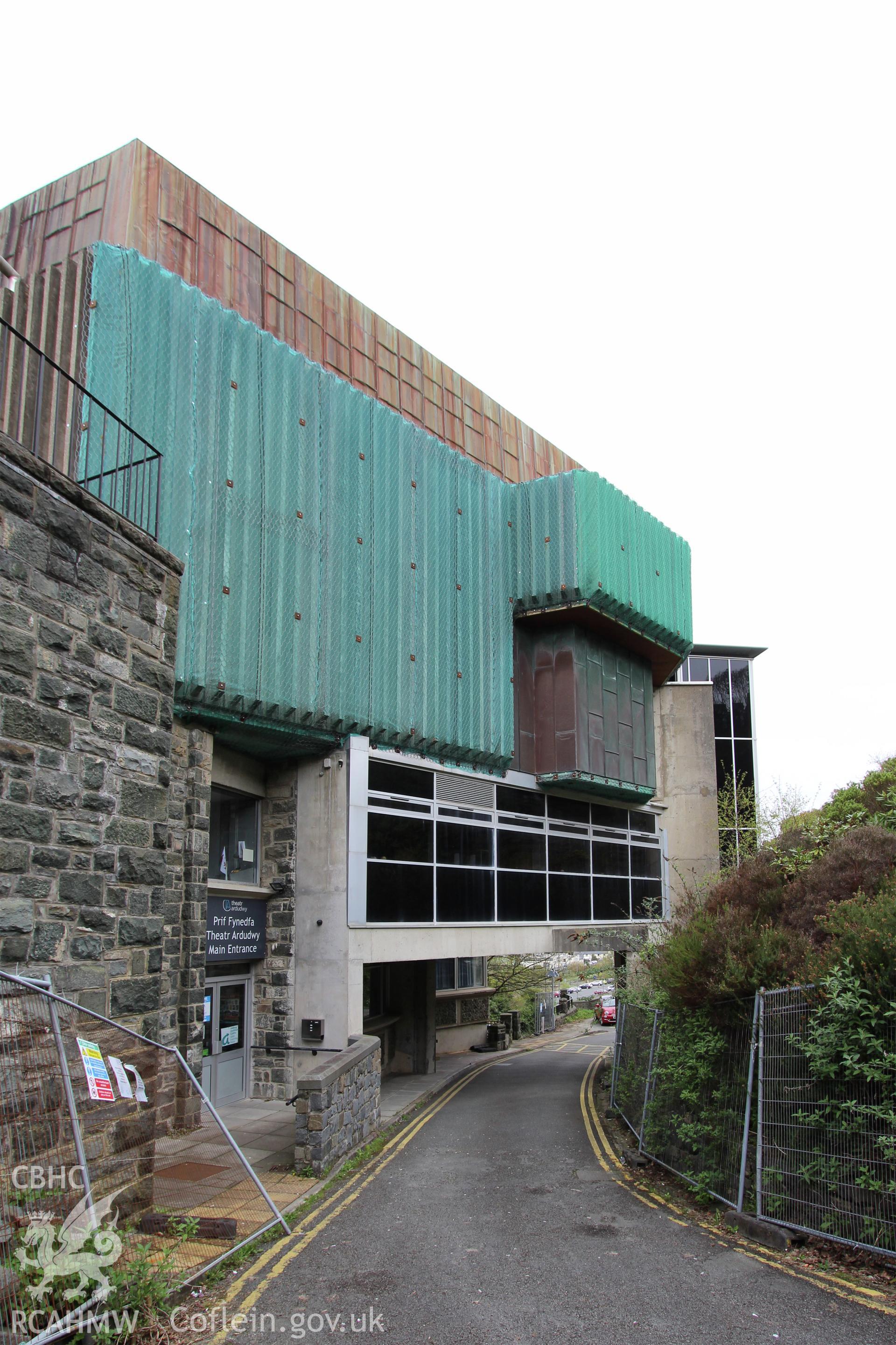 Theatr Ardudwy, Harlech, exterior from south-east