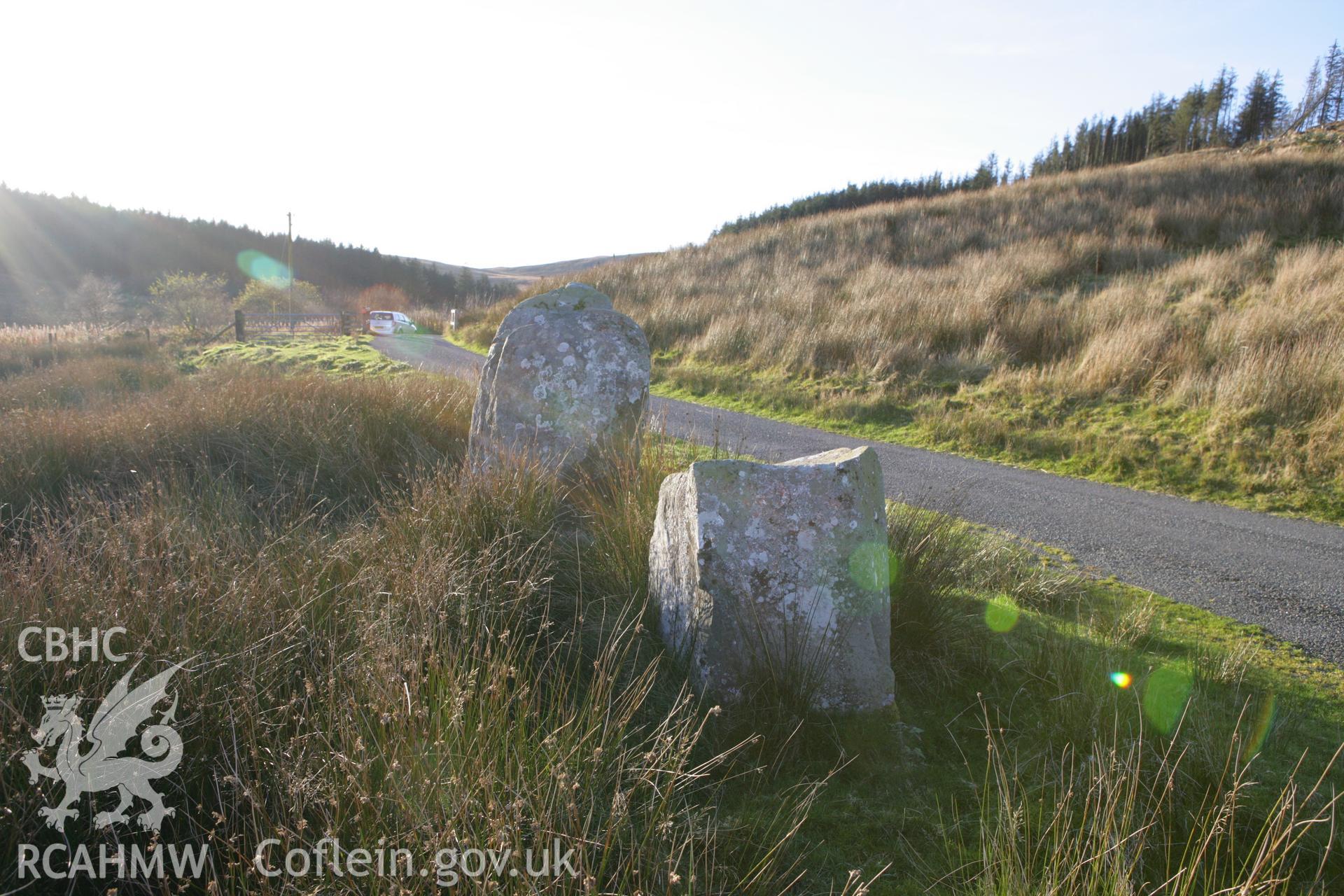 Buwch a'r Llo standing stones.