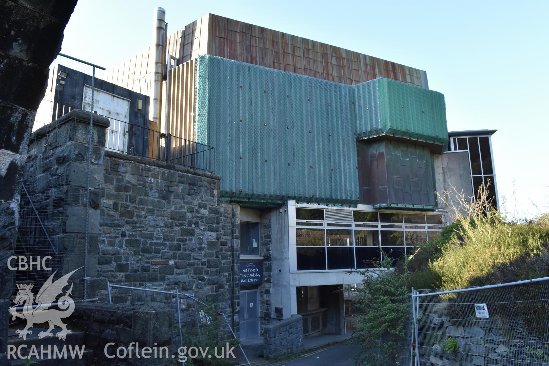 Theatr Ardudwy, Harlech, exterior from south-east