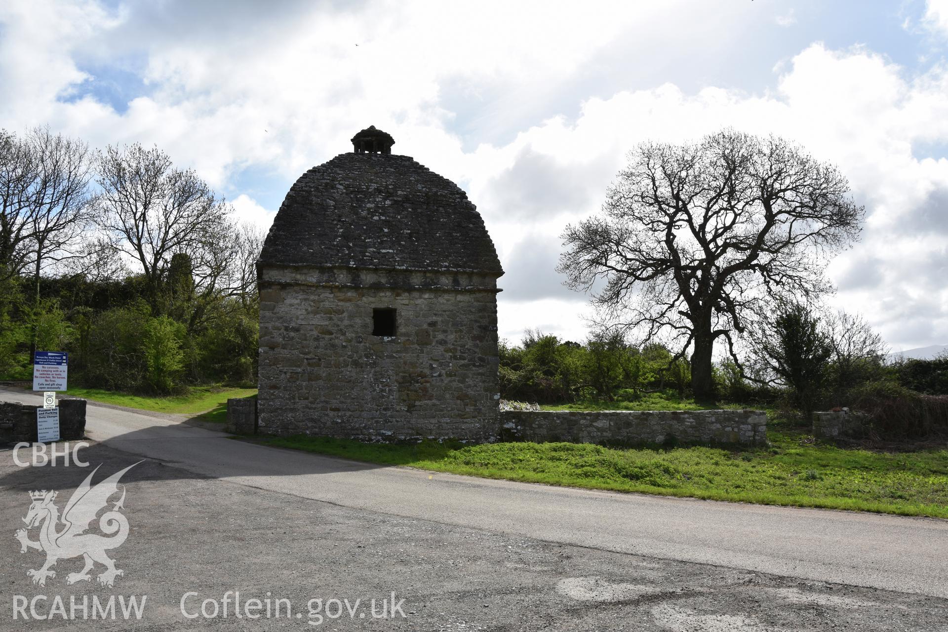 Investigator's photographic survey of Penmon Priory Dovecote for the CHERISH Project. ? Crown: CHERISH PROJECT 2019. Produced with EU funds through the Ireland Wales Co-operation Programme 2014-2020. All material made freely available through the Open Government Licence.