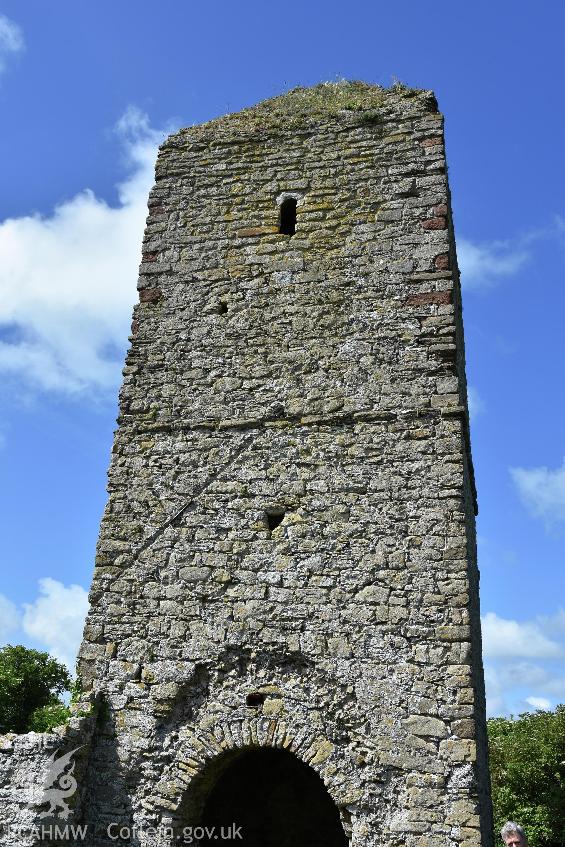 Investigator's photographic survey of the church on Puffin Island/Ynys Seiriol for the CHERISH Project. ? Crown: CHERISH PROJECT 2018. Produced with EU funds through the Ireland Wales Co-operation Programme 2014-2020. All material made freely available through the Open Government Licence.