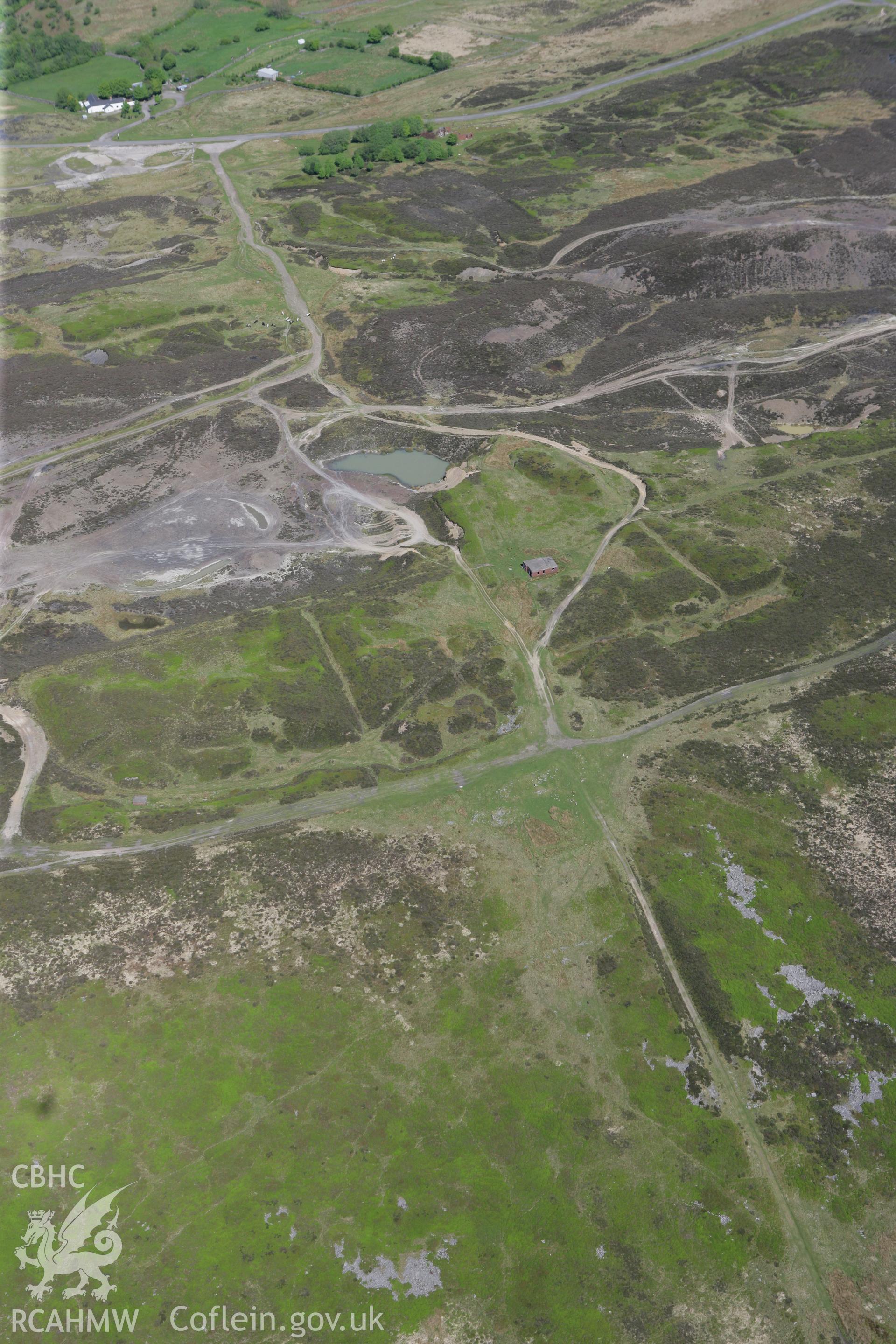 RCAHMW colour oblique photograph of Dyne Steel Incline, Blaenavon. Taken by Toby Driver on 24/05/2010.