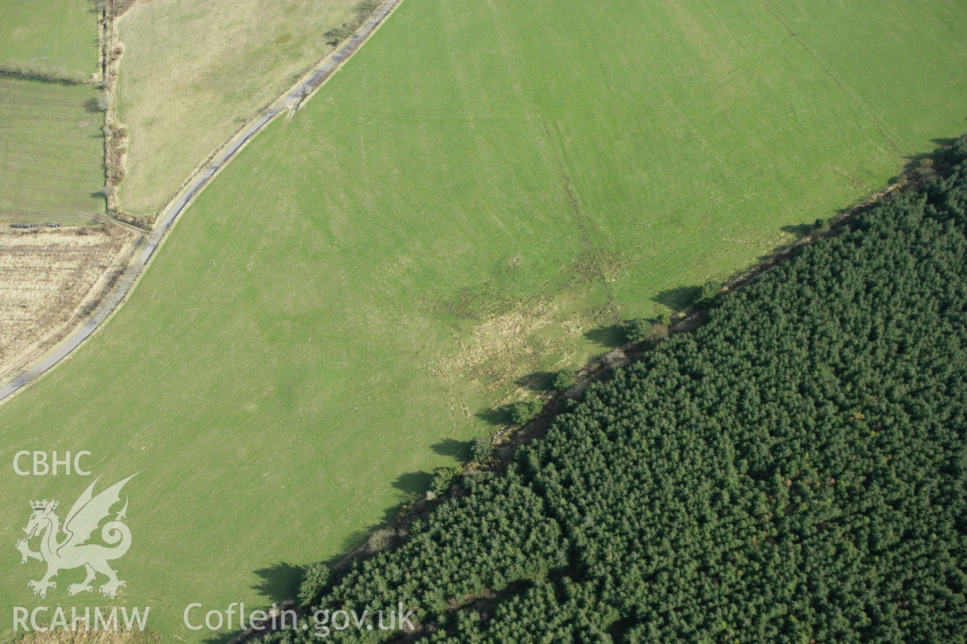 RCAHMW colour oblique aerial photograph of Crugiau Fach. Taken on 13 April 2010 by Toby Driver