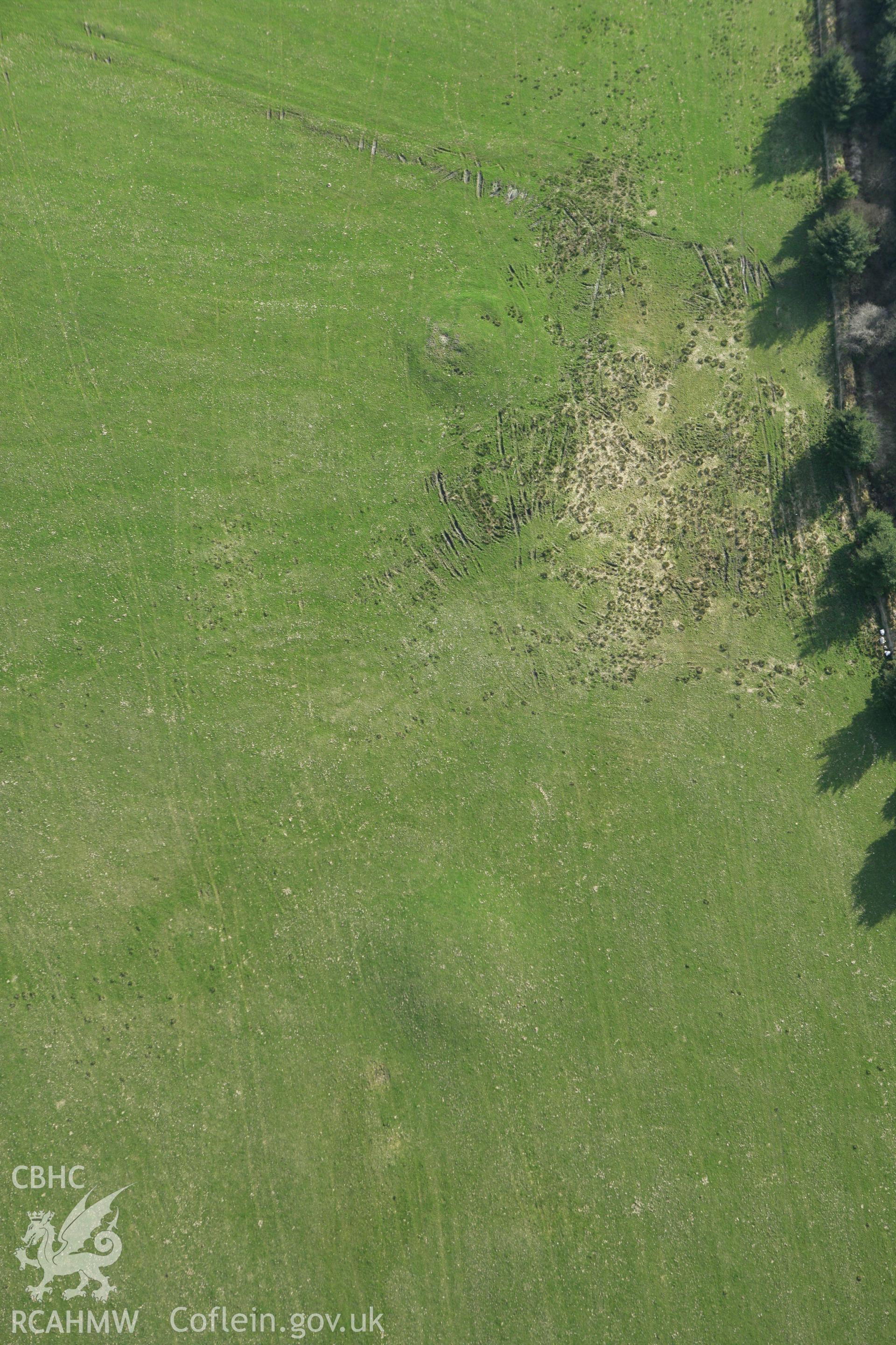 RCAHMW colour oblique aerial photograph of Crugiau Fach. Taken on 13 April 2010 by Toby Driver