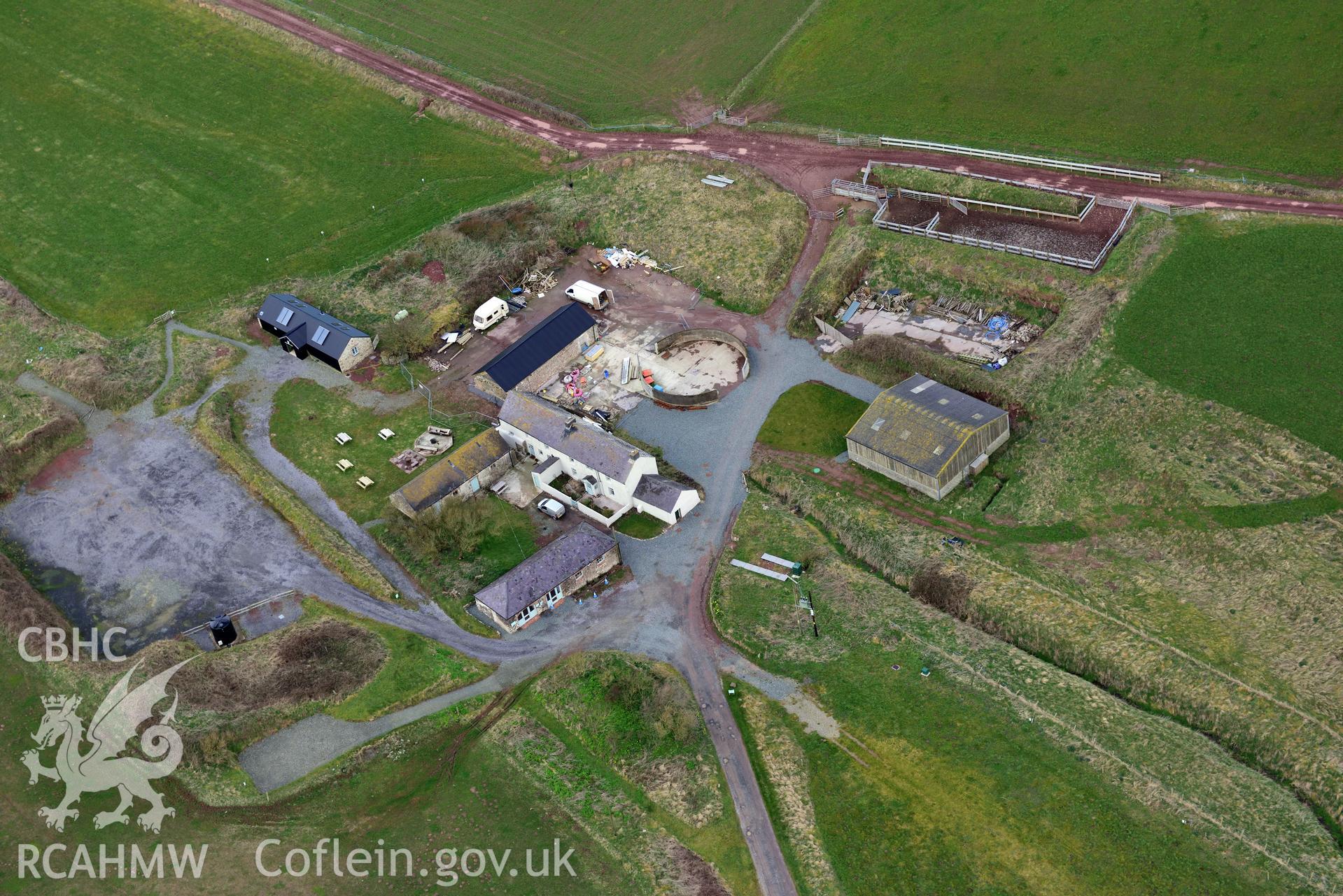National Trust Gupton Farm. Baseline aerial reconnaissance survey for the CHERISH Project. ? Crown: CHERISH PROJECT 2018. Produced with EU funds through the Ireland Wales Co-operation Programme 2014-2020. All material made freely available through the Open Government Licence.