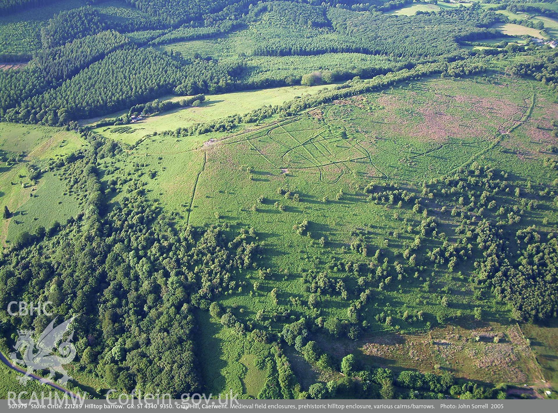 View of Gray Hill, taken by John Sorrell, 2005.