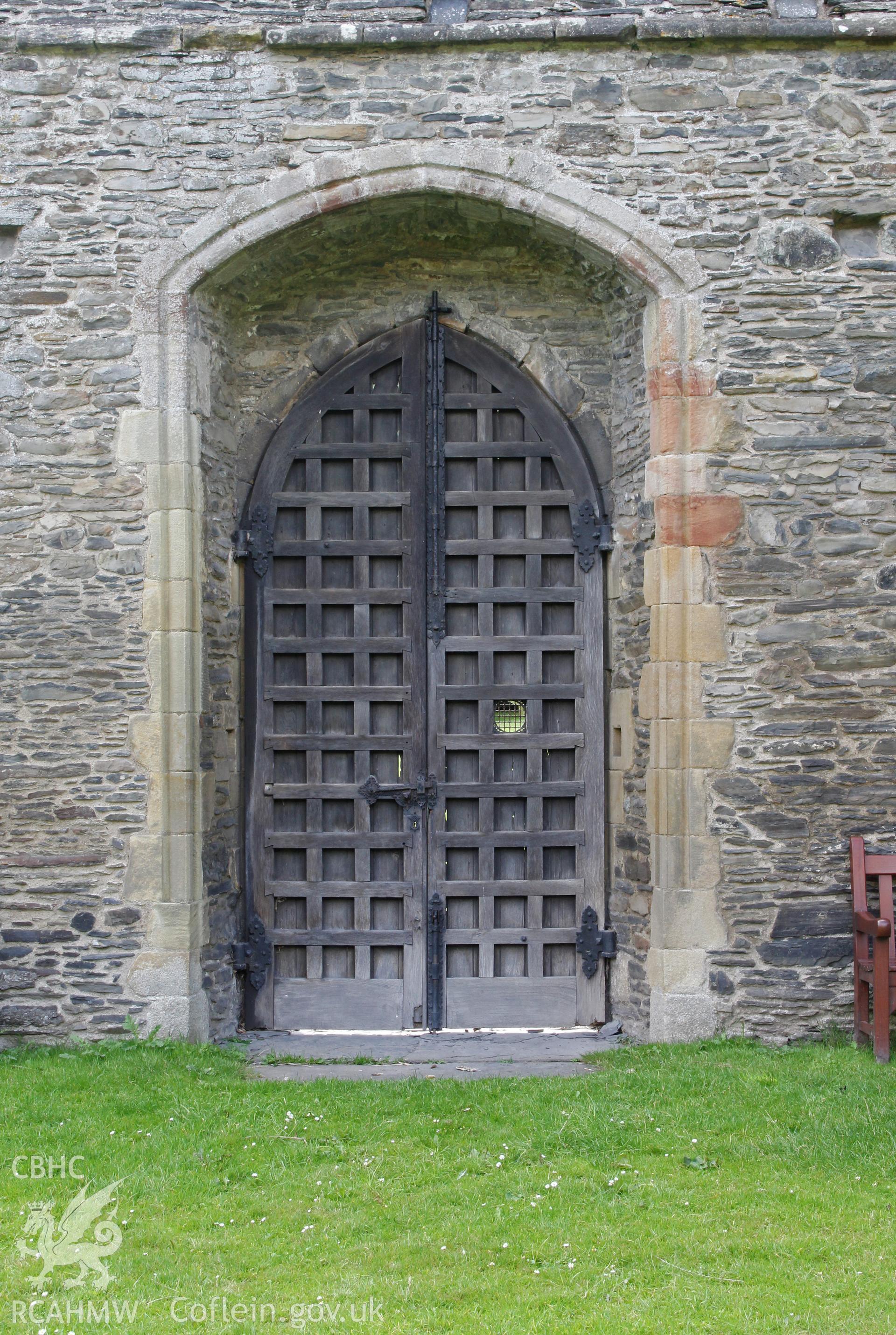 Valle Crucis Abbey: West end of Nave