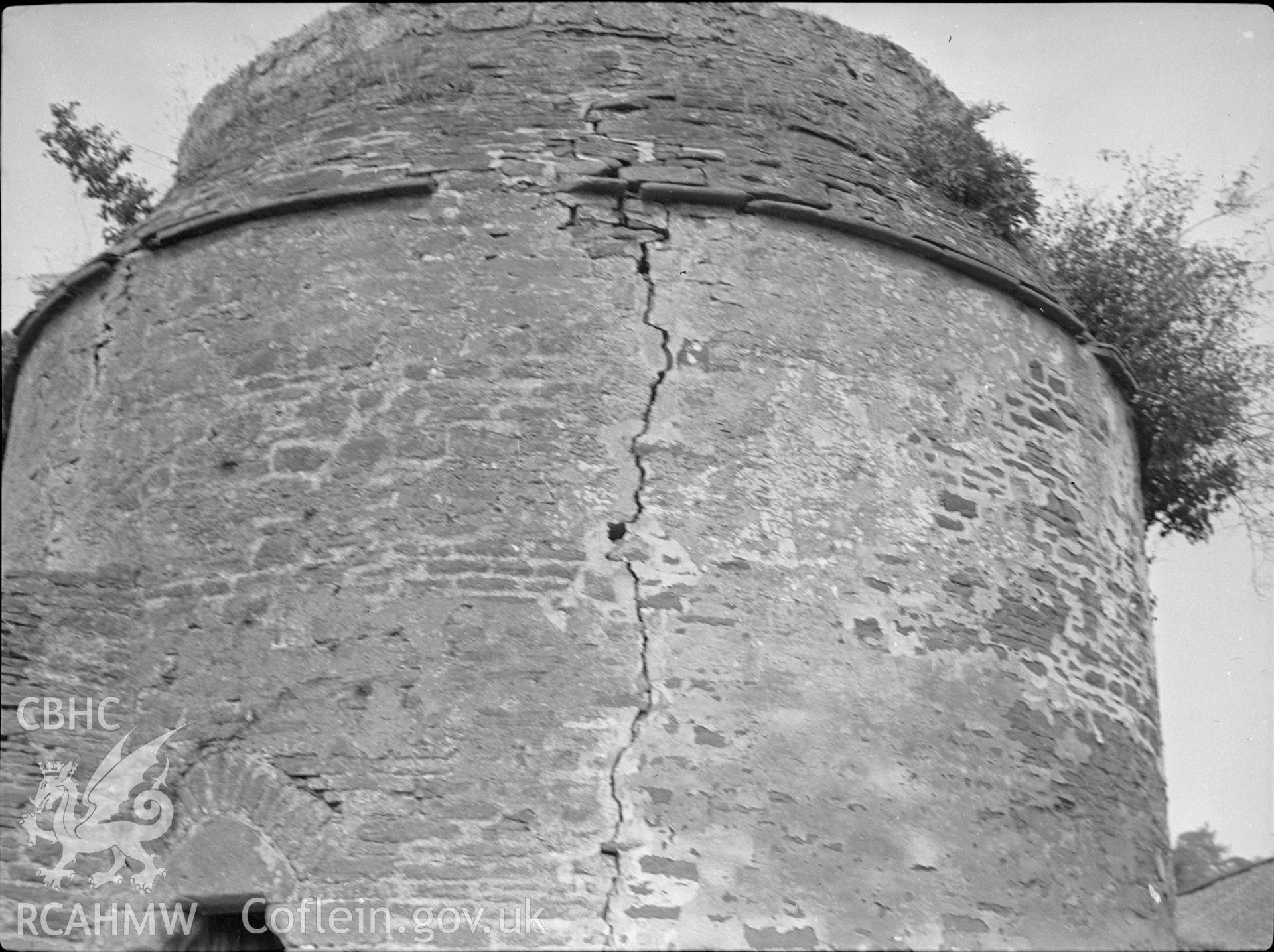 Digital copy of a nitrate negative showing Hygga Dovecot.