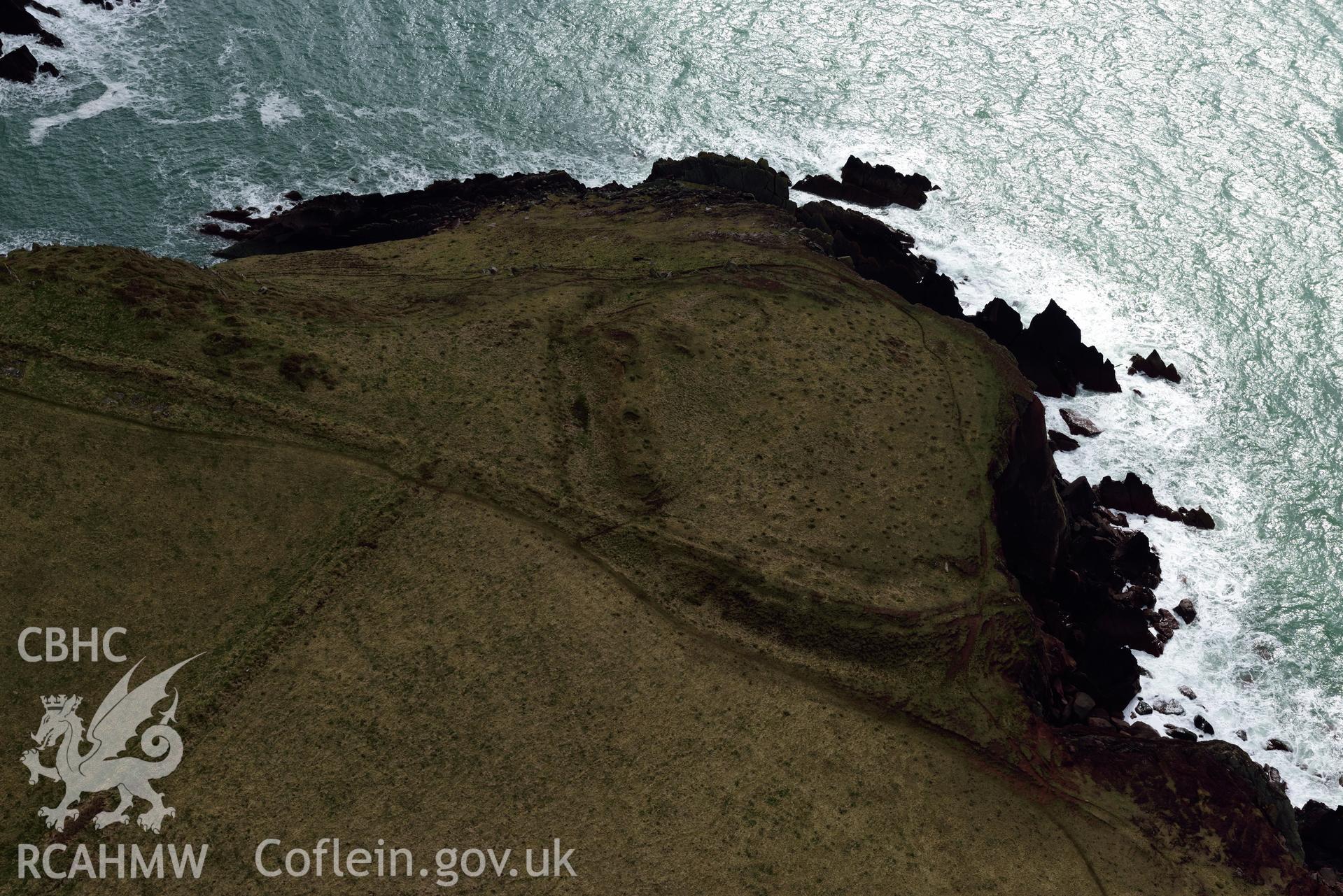 West Pickard Camp. Baseline aerial reconnaissance survey for the CHERISH Project. ? Crown: CHERISH PROJECT 2018. Produced with EU funds through the Ireland Wales Co-operation Programme 2014-2020. All material made freely available through the Open Government Licence.