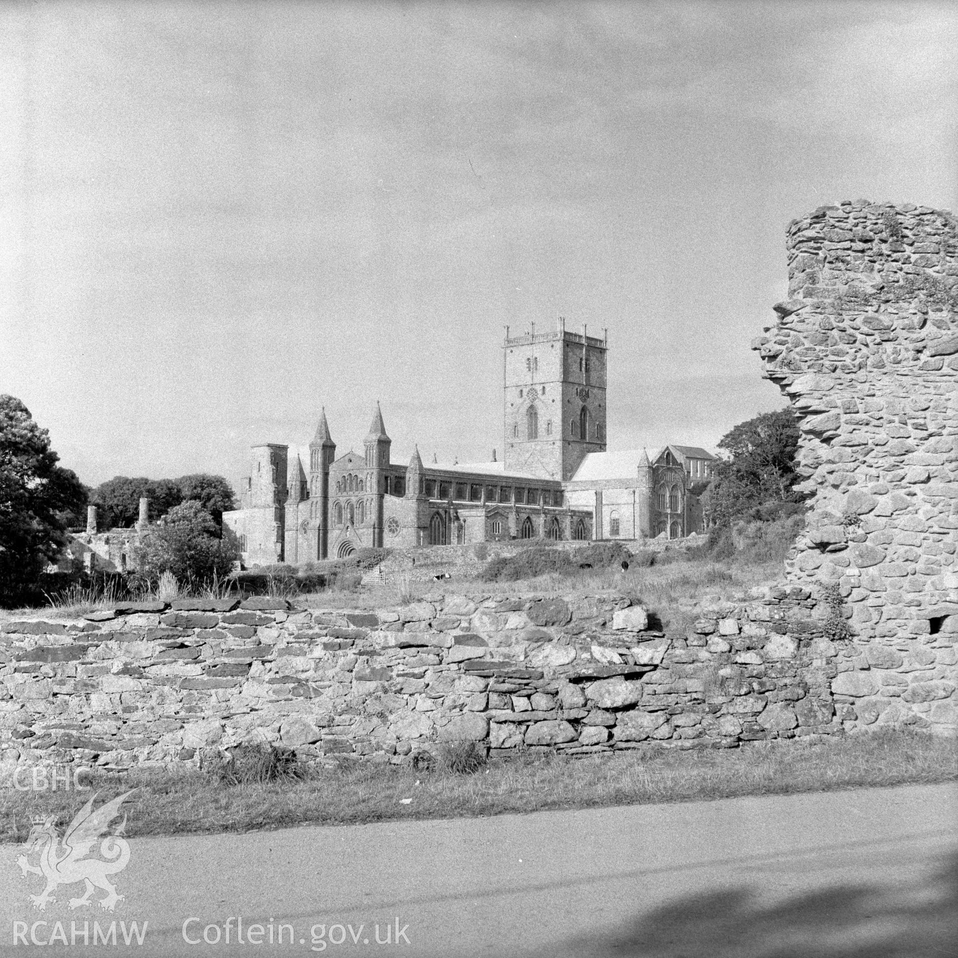 Digital copy of an acetate negative showing St Mary's College, St Davids, 13th September 1967.