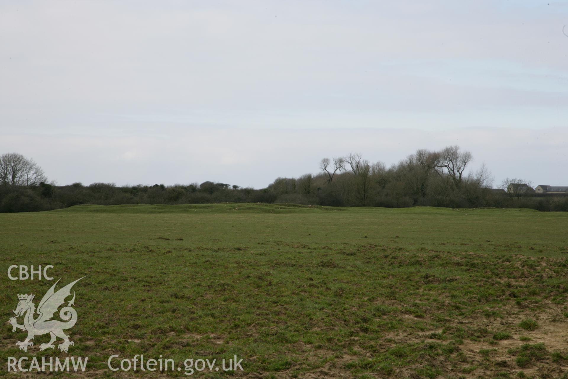 Caermead Roman villa. Investigator's photo survey. 1m scale.