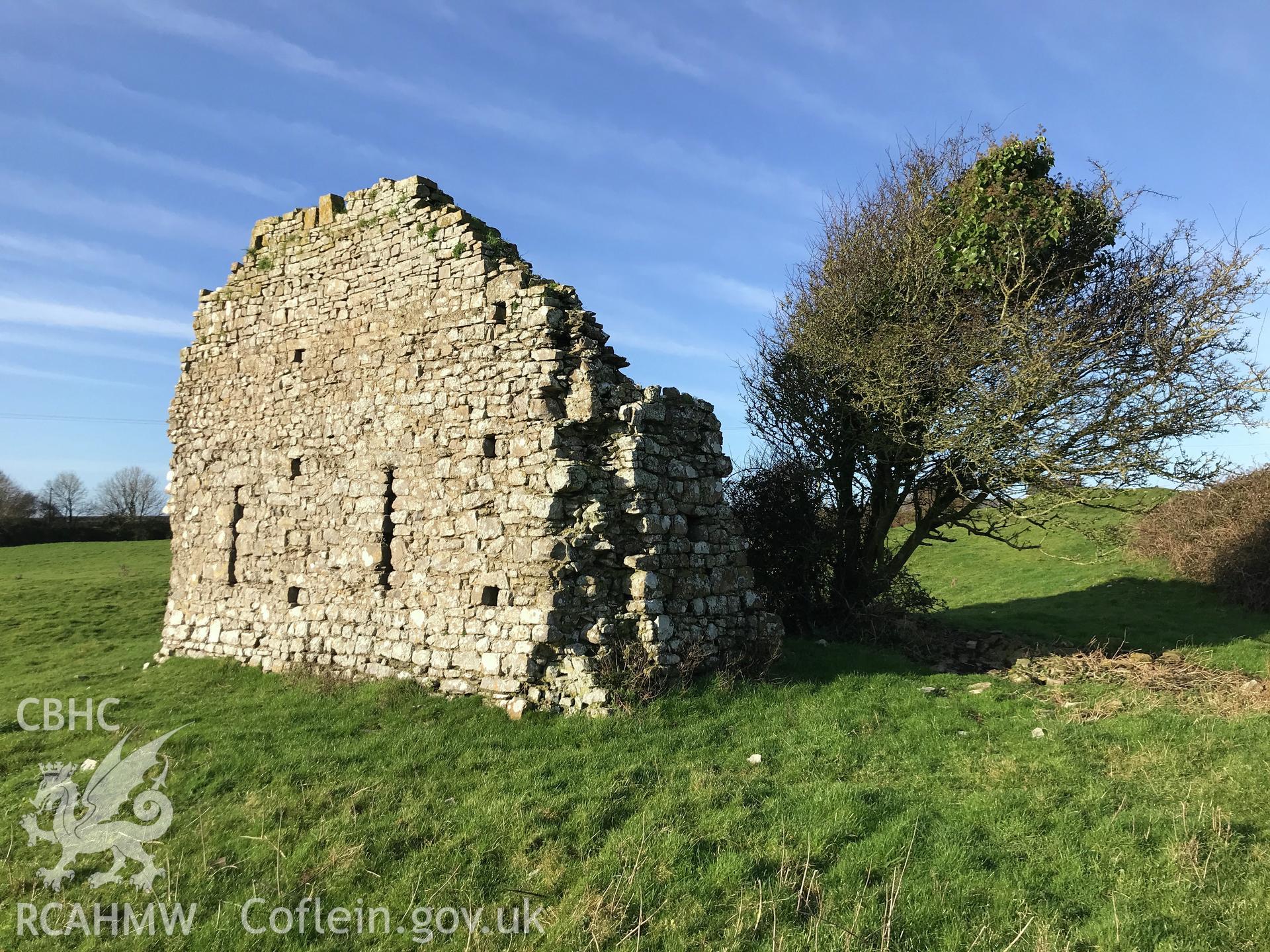 Digital colour photograph showing Marcross Grange, St Donats, taken by Paul Davis on 11th January 2020.