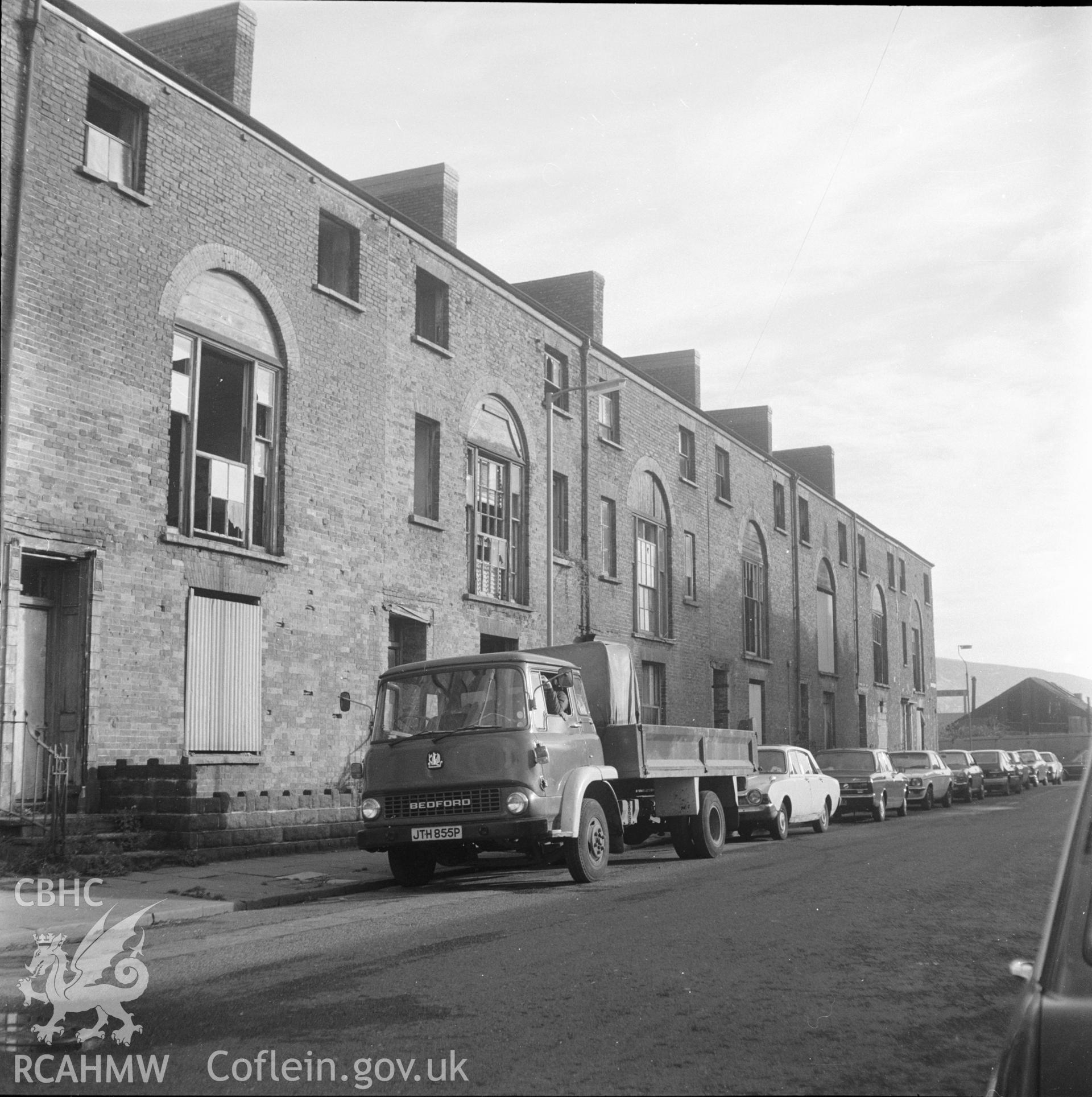 Digital copy of a view showing 6-37 Cambrian Place, Swansea taken by RCAHMW.