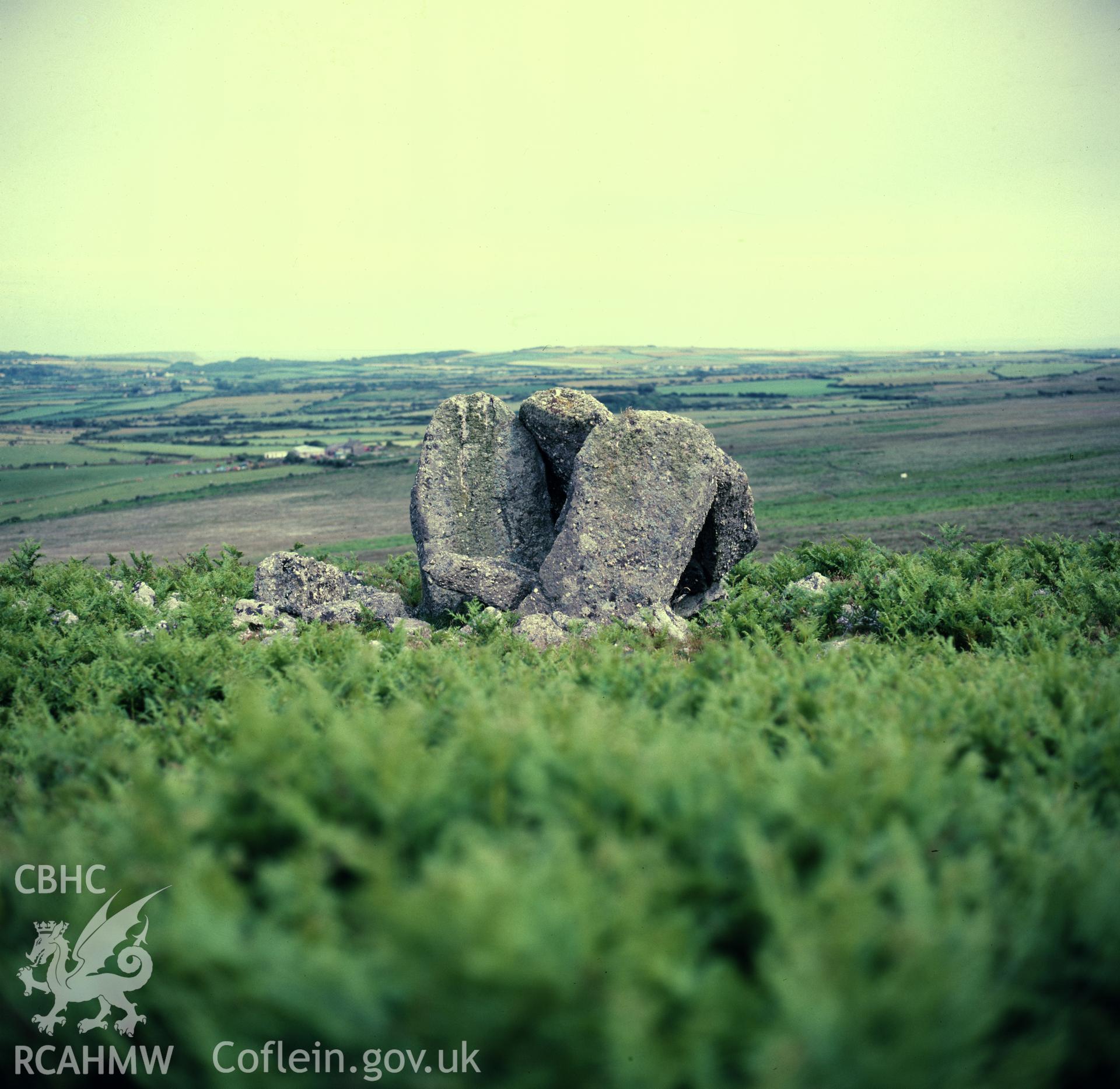 Digital copy of a colour slide showing Sweynes Howe, north chamber.