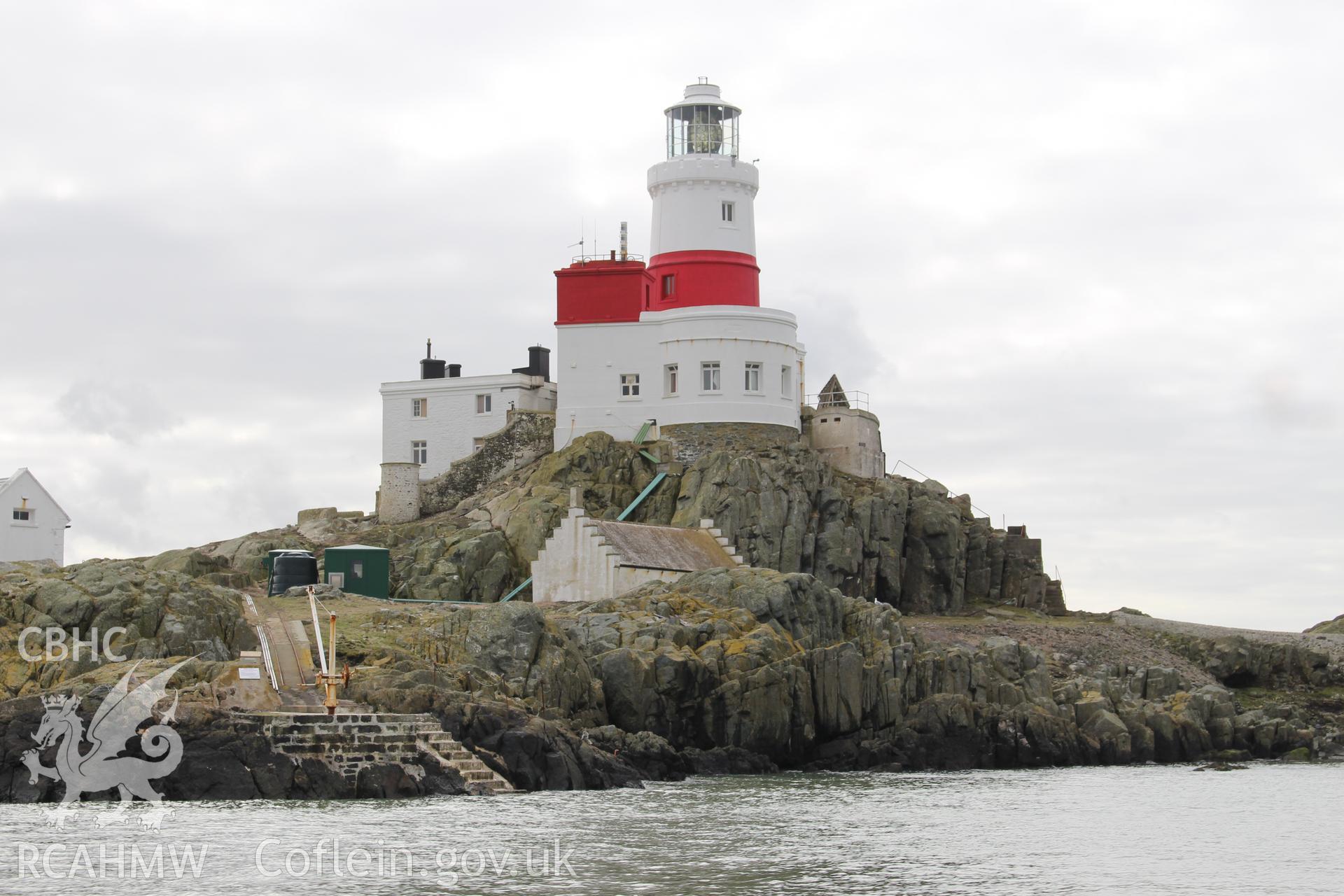 Skerries lighthouse keeper's cottage. Investigator's photographic survey for the CHERISH Project. ? Crown: CHERISH PROJECT 2018. Produced with EU funds through the Ireland Wales Co-operation Programme 2014-2020. All material made freely available through the Open Government Licence.