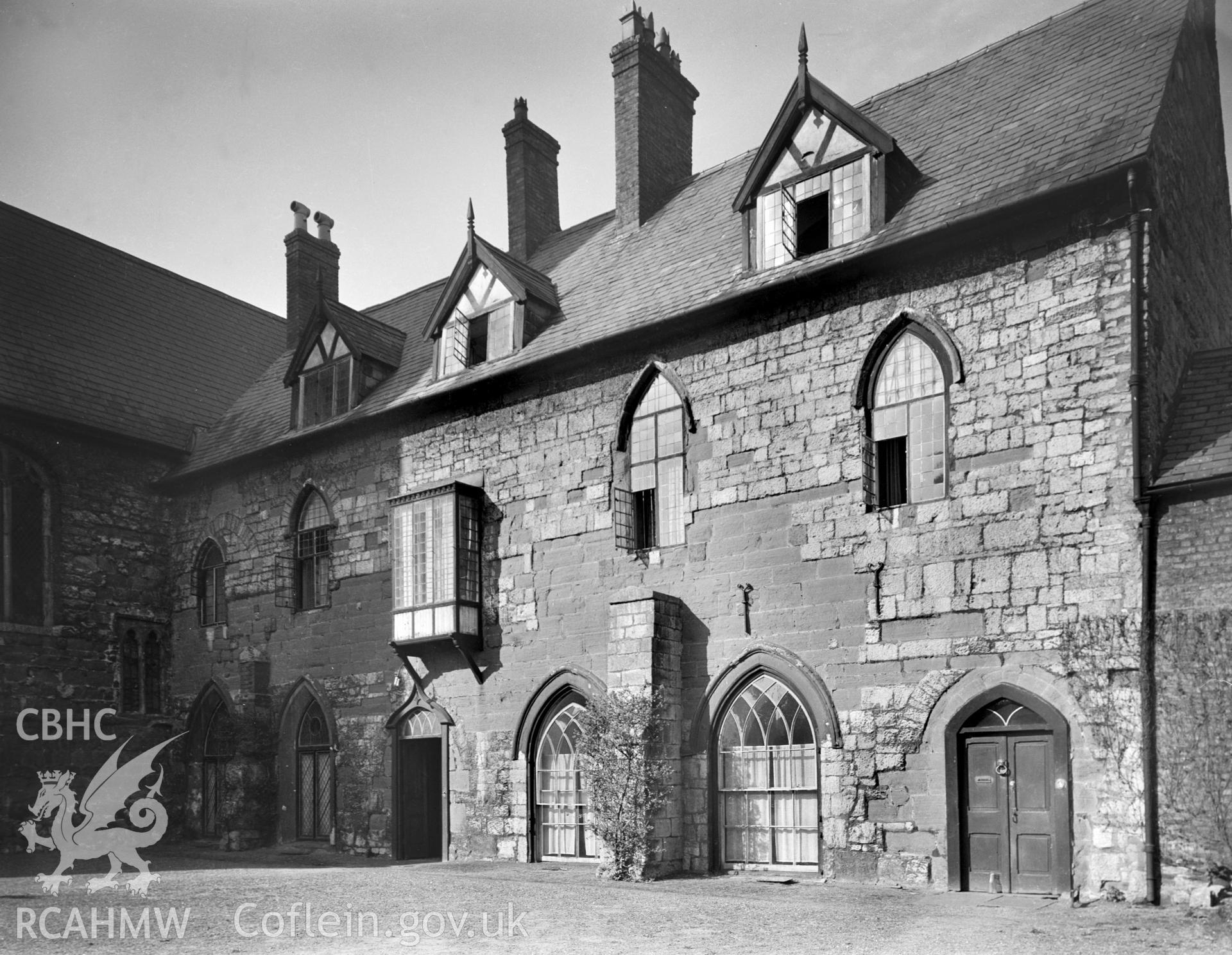 View of cloisters