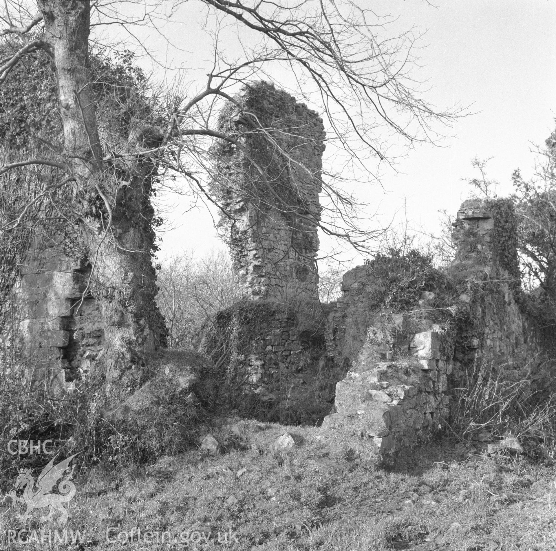 Digital copy of an acetate negative showing Haroldston, 13th April 1957.