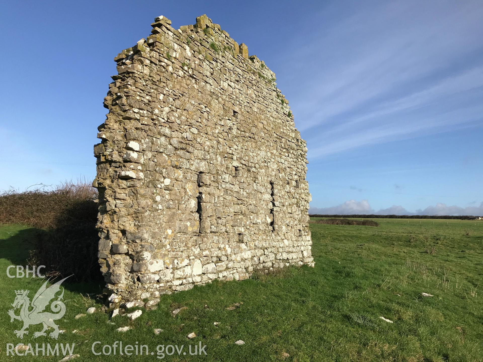 Digital colour photograph showing Marcross Grange, St Donats, taken by Paul Davis on 11th January 2020.