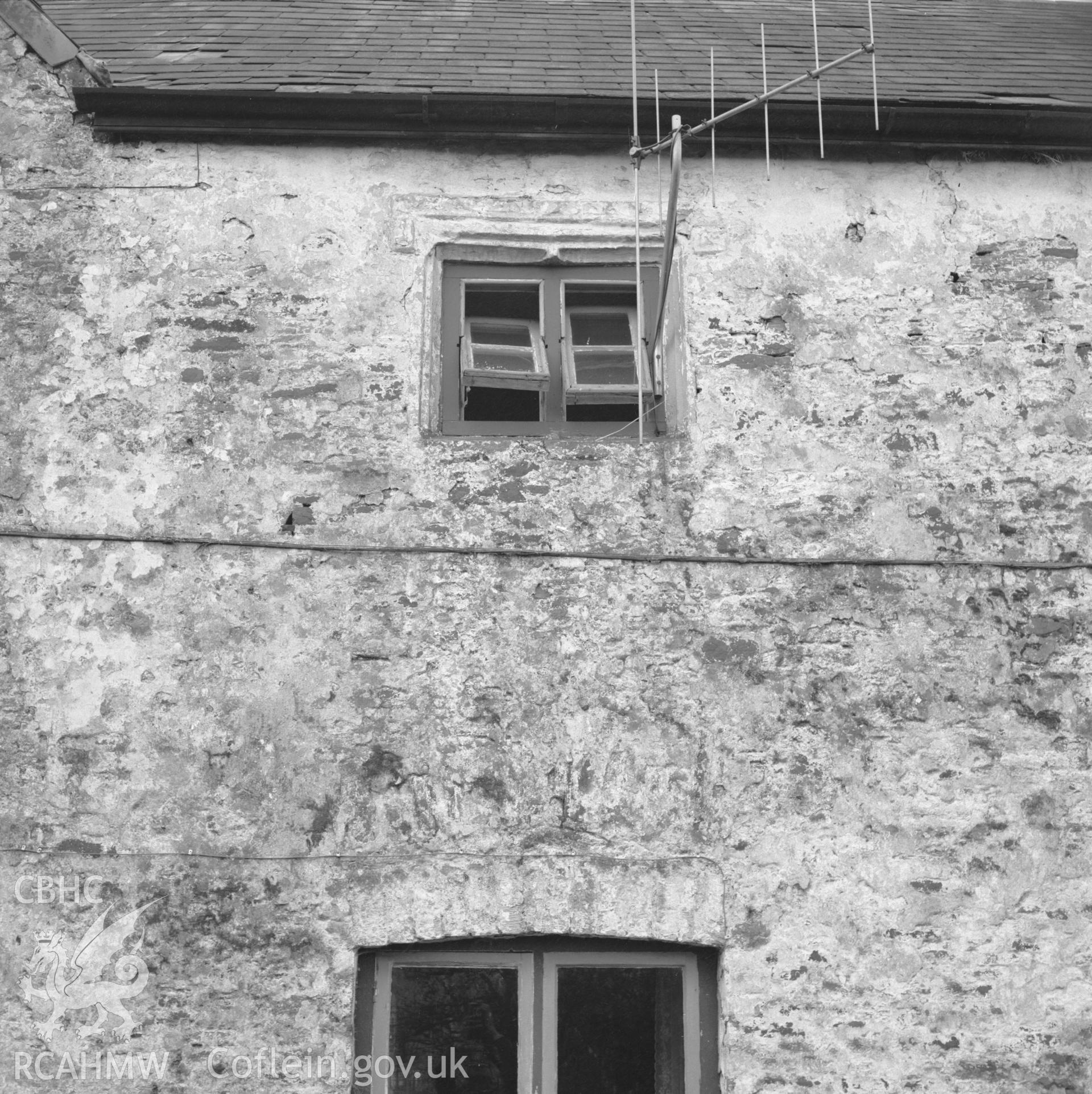 Digital copy of a black and white negative showing Tyle Coch, Bettws, taken 27th November 1965.