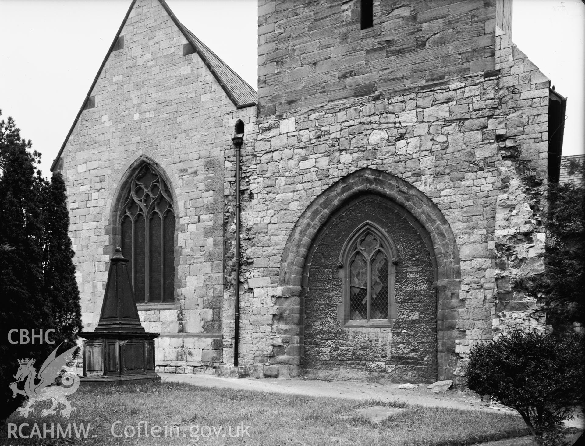 View from east - filled chancel arch