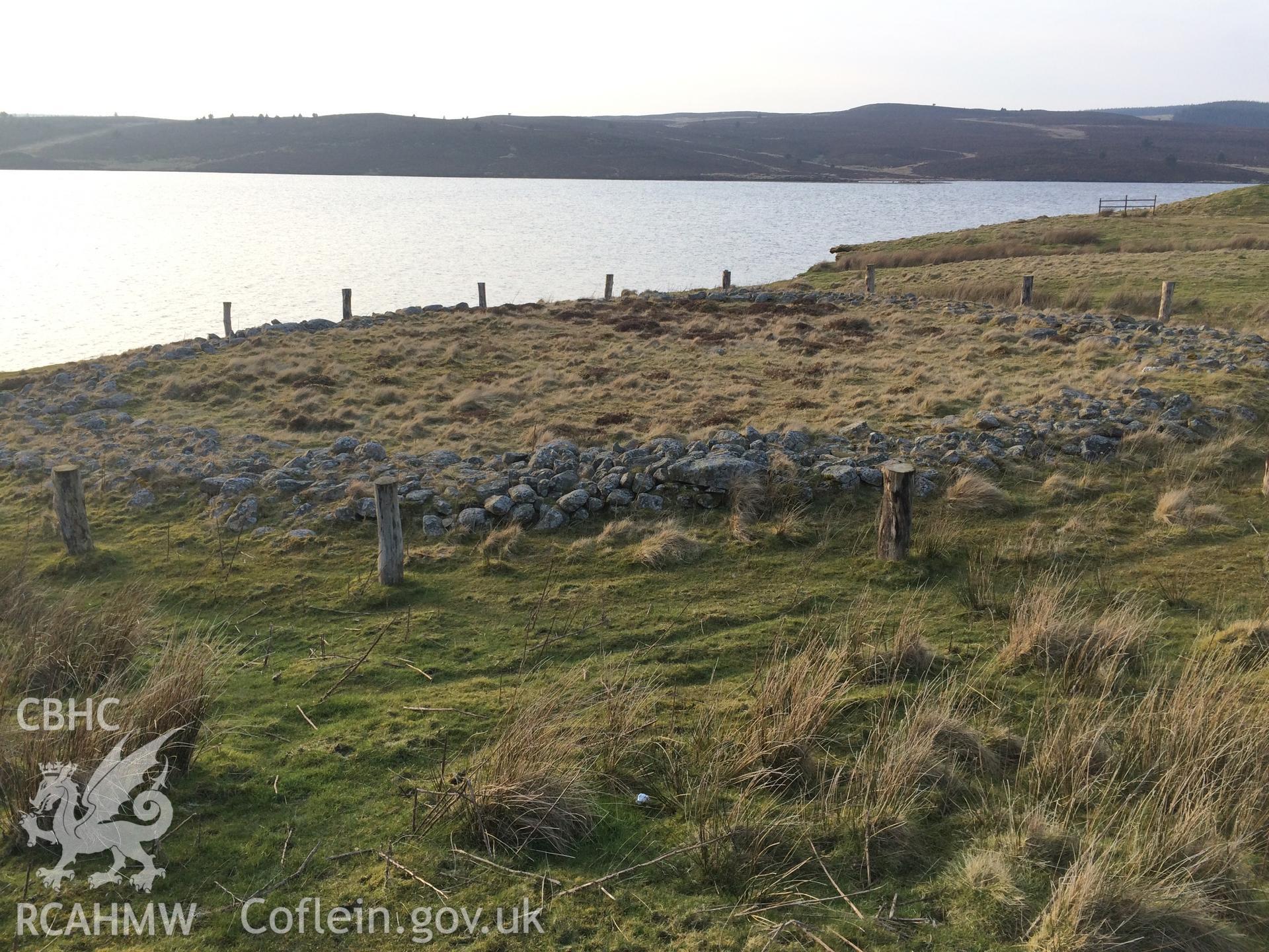 Colour photo showing view of Llyn Brenig sites taken by Paul R. Davis, 28th February 2018.