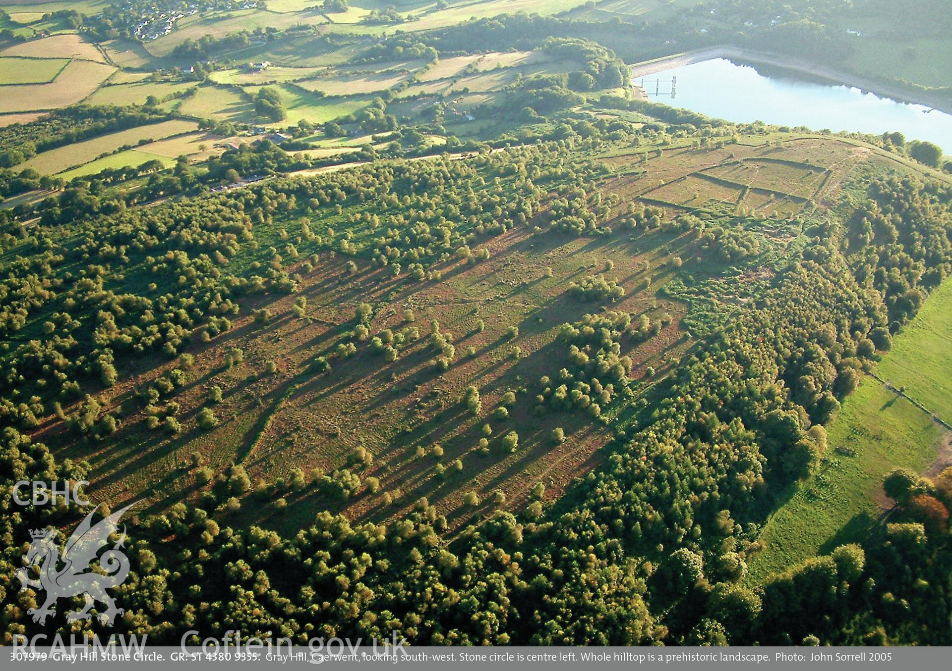 View of Gray Hill, taken by John Sorrell, 2005.