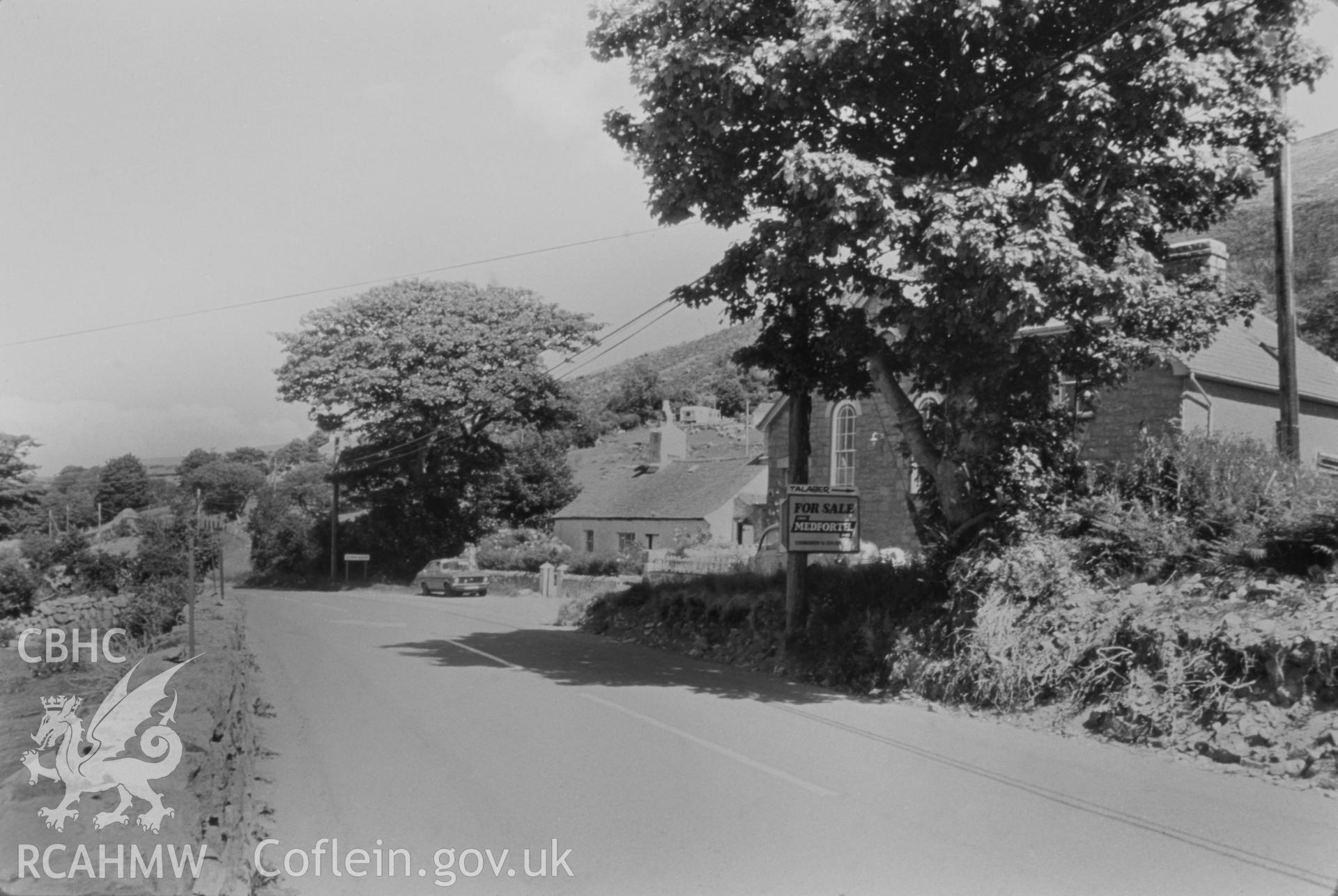 View of Seion Welsh Methodist Chapel, Gyrn Goch. ref. 970412/36. nprn 6784. Rosser Collection.