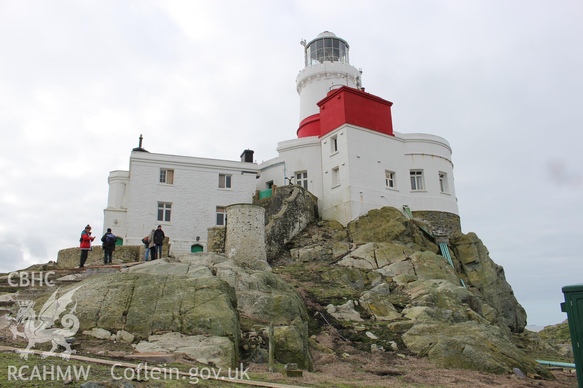 Skerries lighthouse keeper's cottage. Investigator's photographic survey for the CHERISH Project. ? Crown: CHERISH PROJECT 2018. Produced with EU funds through the Ireland Wales Co-operation Programme 2014-2020. All material made freely available through the Open Government Licence.