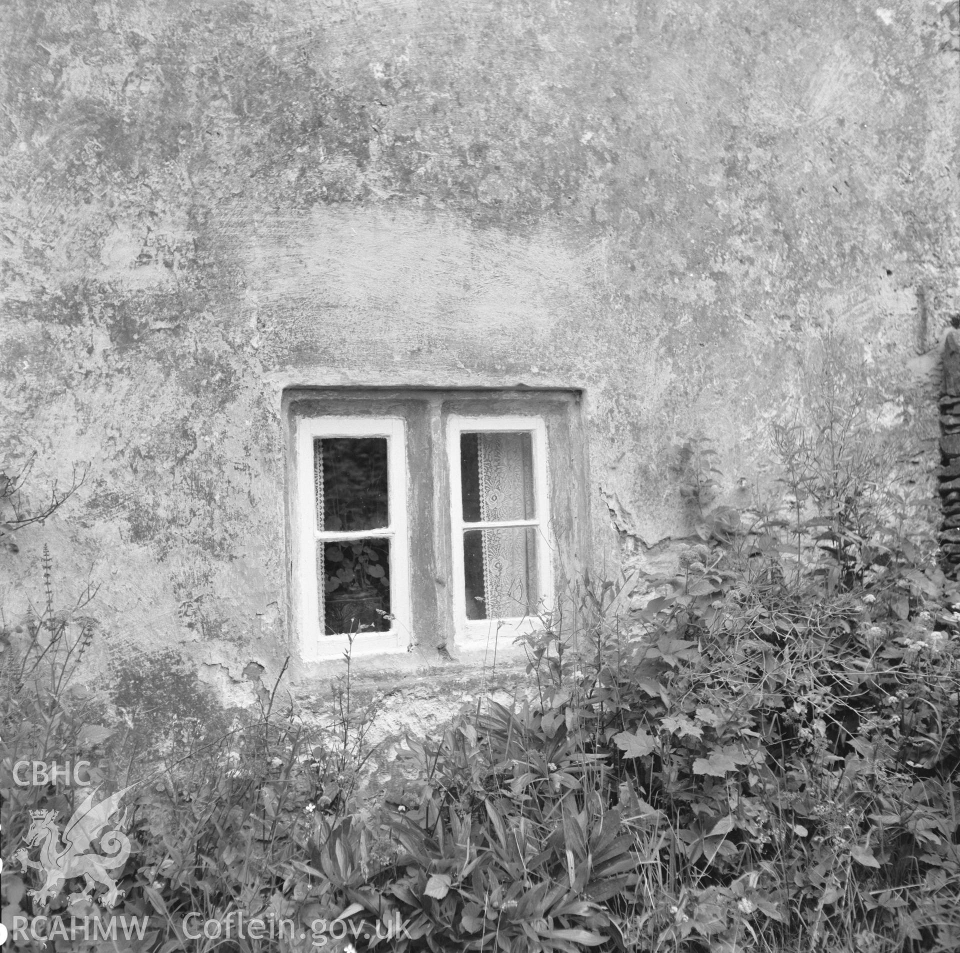 Digital copy of a black and white negative showing Graig-las, Coychurch Higher, taken 23rd November 1965.